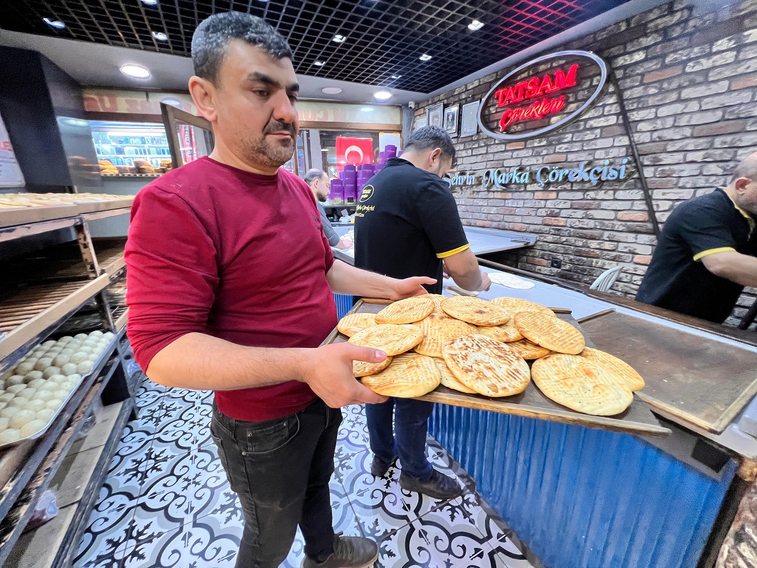 Fırınlarda Ramazan Mesaisi Sürüyor Maraş Çöreğine Yoğun Talep (3)