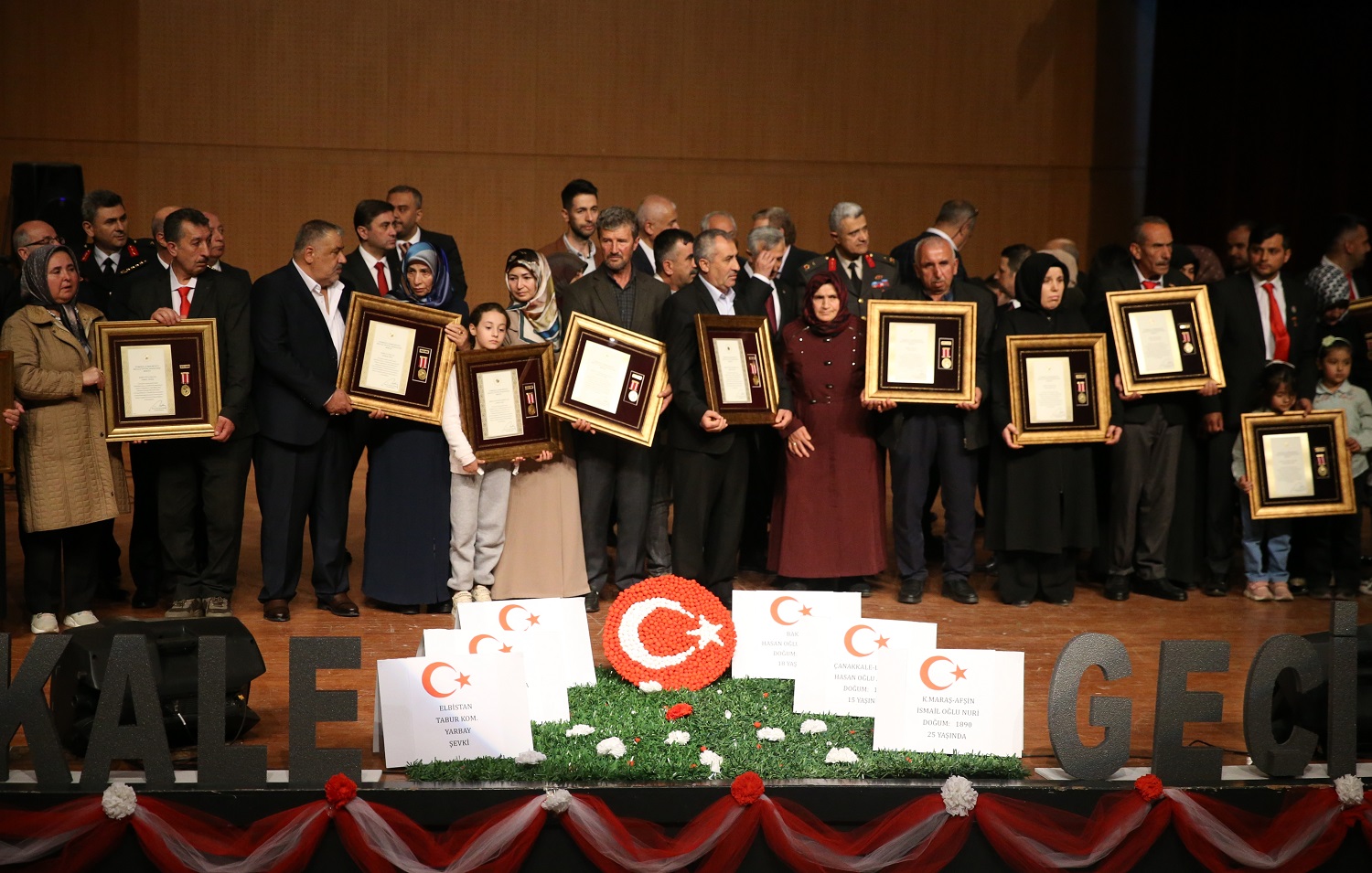 Kahramanmaraş'ta Devlet Övünç Madalyası Ve Beratı Töreni Düzenlendi (1)