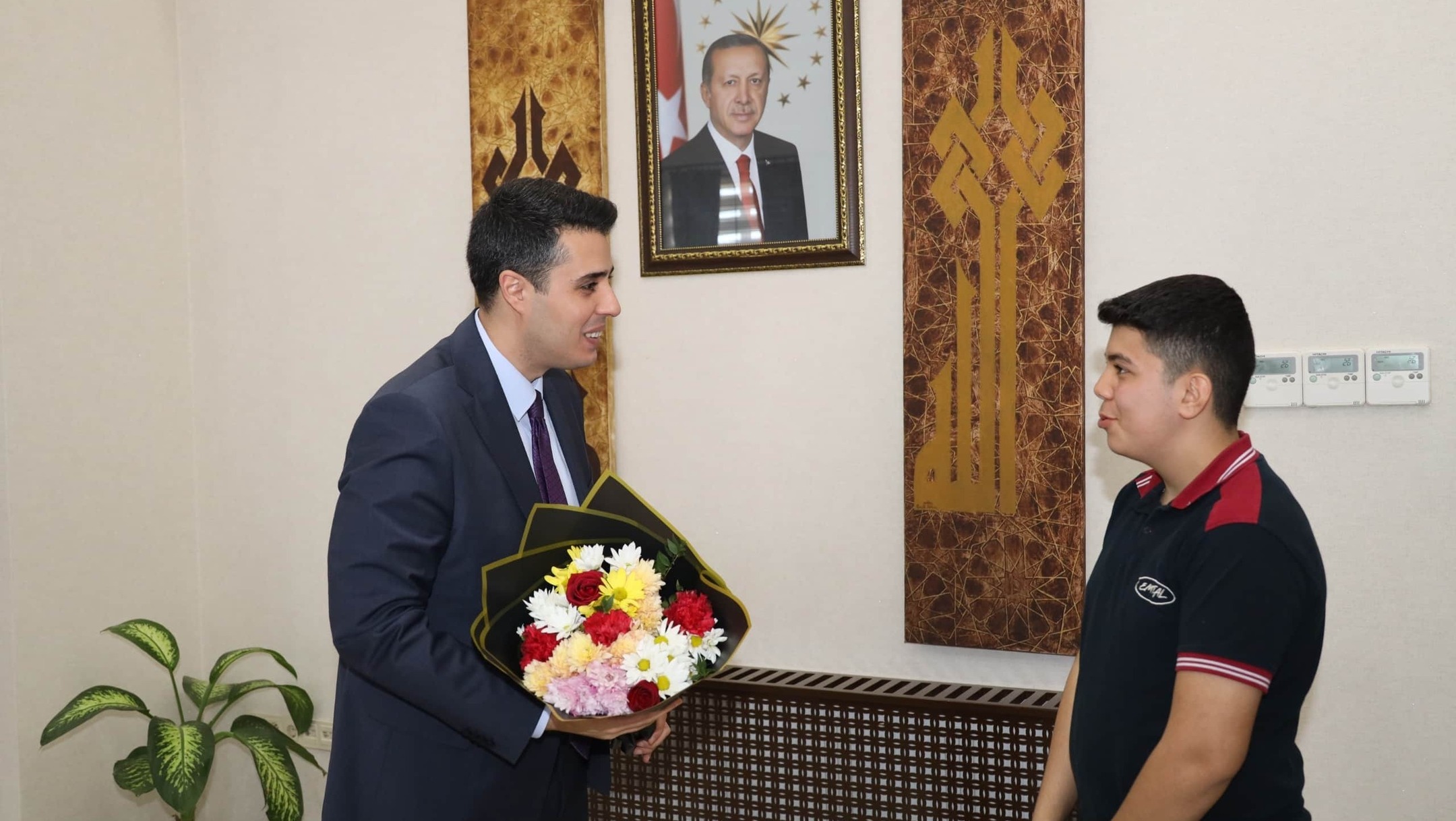 Kaymakam Demirel, Öğrencileri Makamında Misafir Etti  3