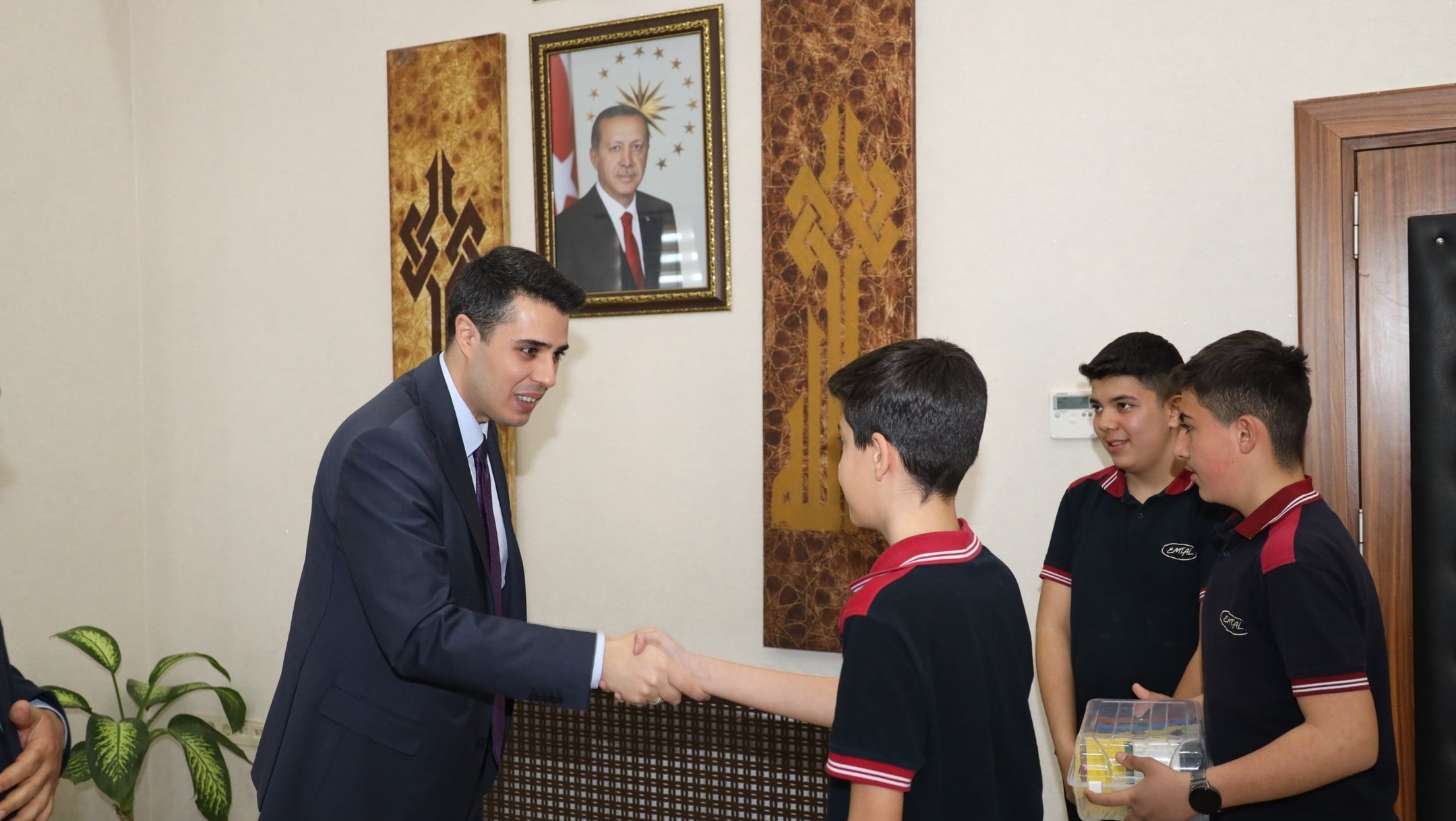 Kaymakam Demirel, Öğrencileri Makamında Misafir Etti  6