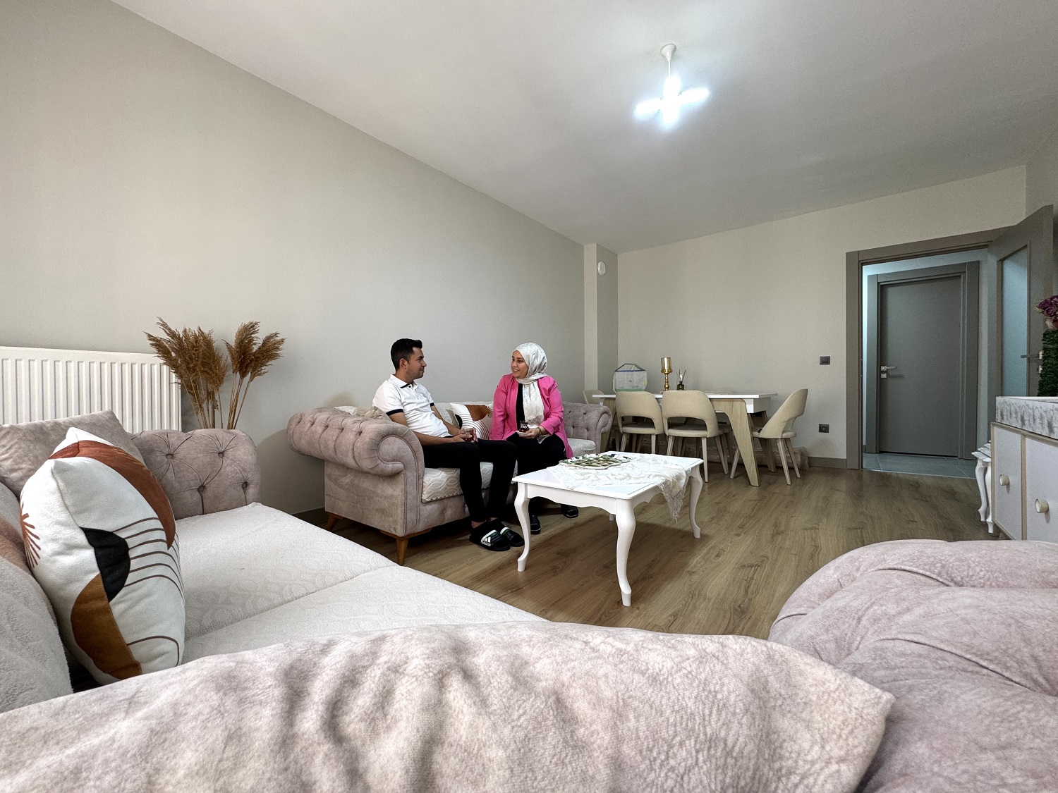 6 Şubat Depremlerinde Yıkılan Ebrar Sitesi'nde Yaşam Yeniden Başladı (3)