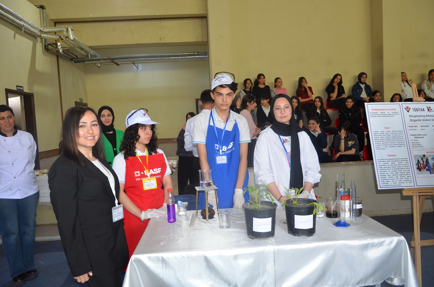 Afşin Fen Lisesi’nde Tübi̇tak Destekli Bilim Fuarı Düzenlendi (4)