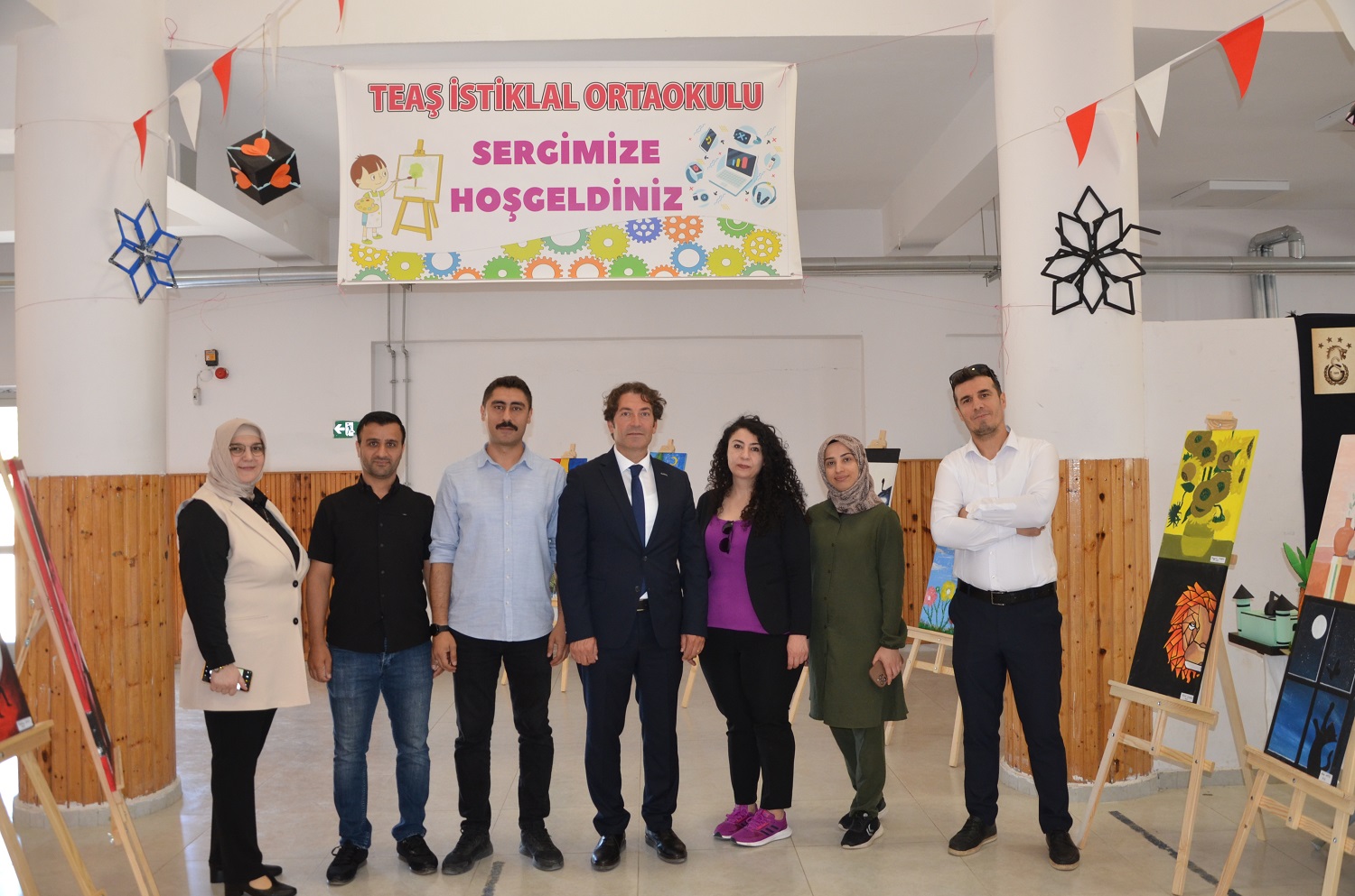 Afşin Teaş İstiklal Ortaokulu Yıl Sonu Sergisi Düzenlendi (14)