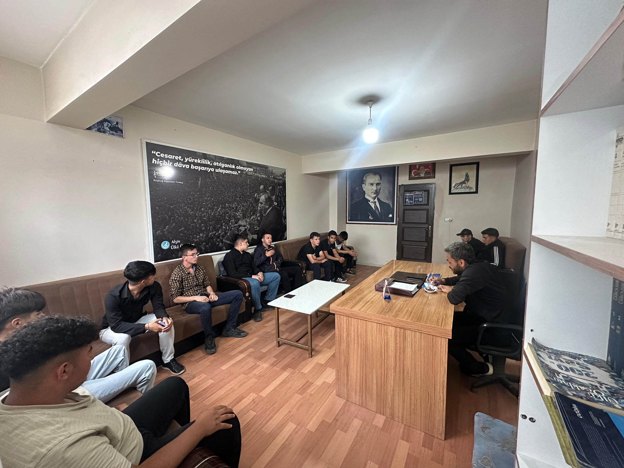 Afşin Ülkü Ocakları, Ülkücü Hareketin Tarihi Ve Ülkücü Şehitler Konulu Seminer Düzenledi1