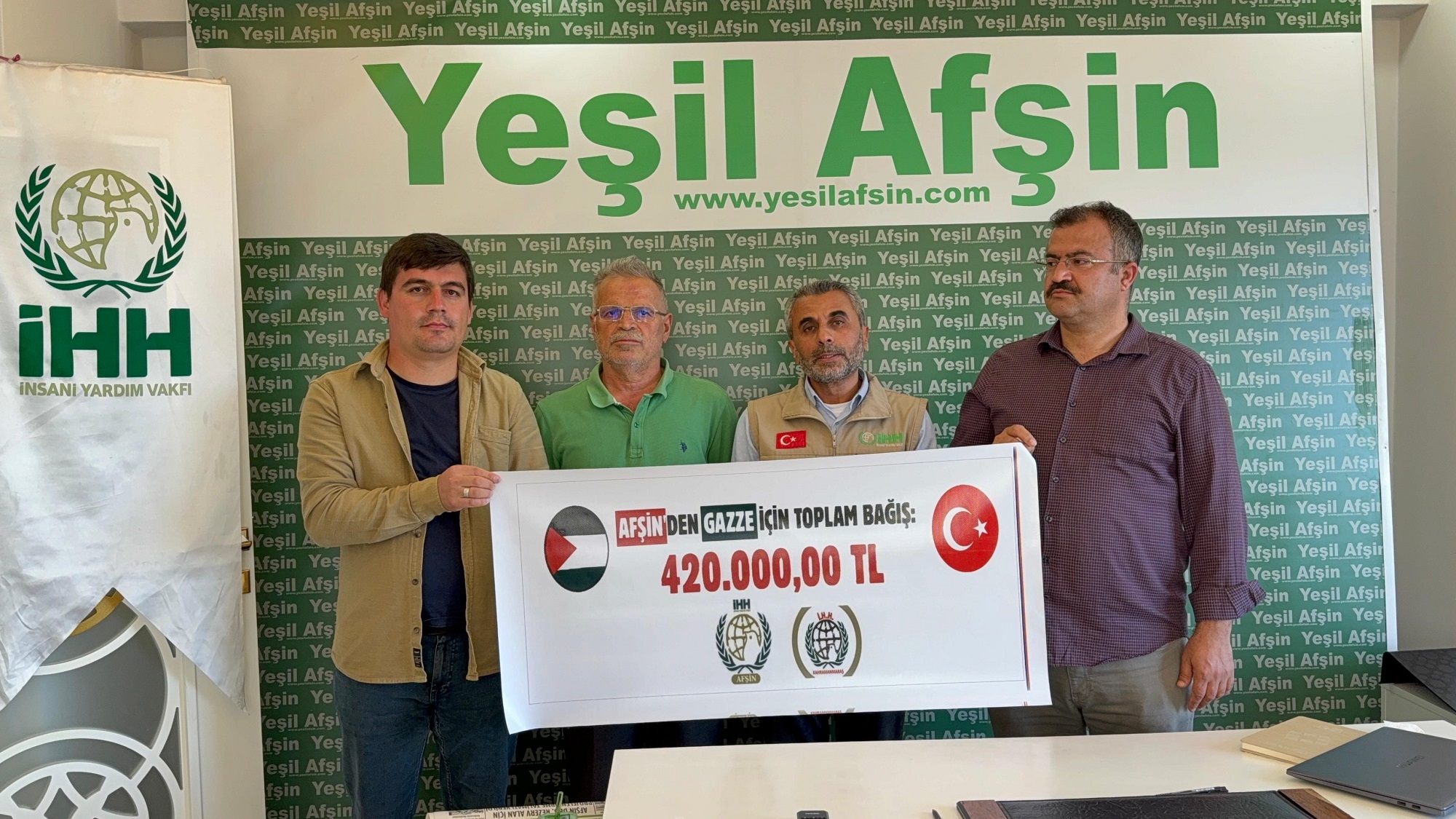 Afşin’de 2 Günde Gazze’ye 420 Bin Lira Bağış Toplandı (4)
