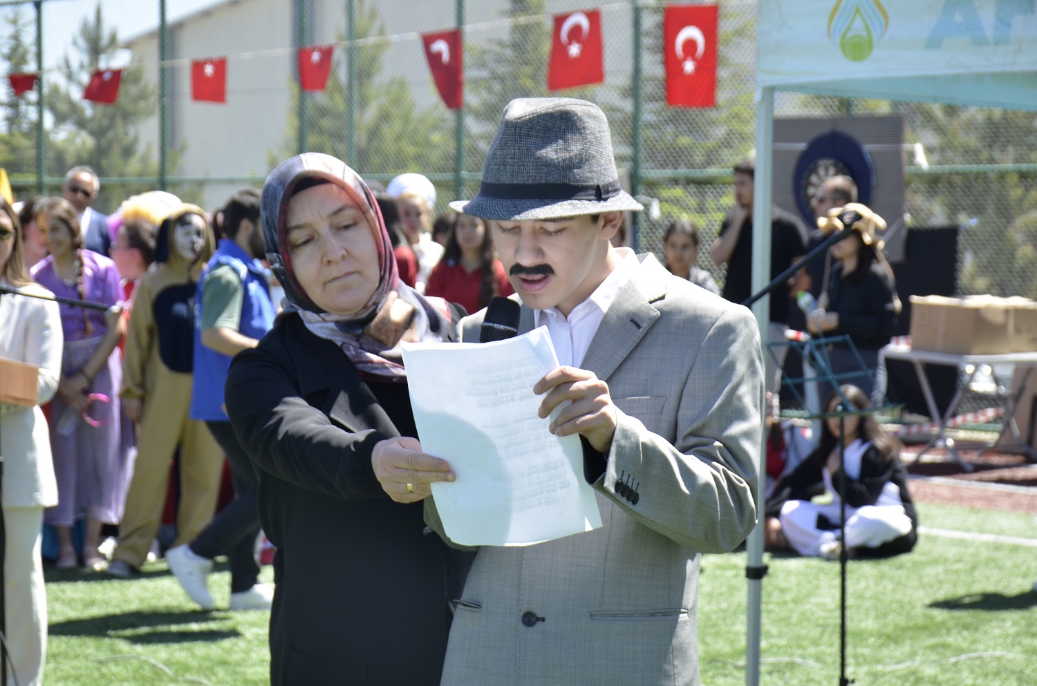Afşin’de “Bahara Merhaba Şenliği” Özel Çocuklarla Renkli Görüntülere Sahne Oldu (30)