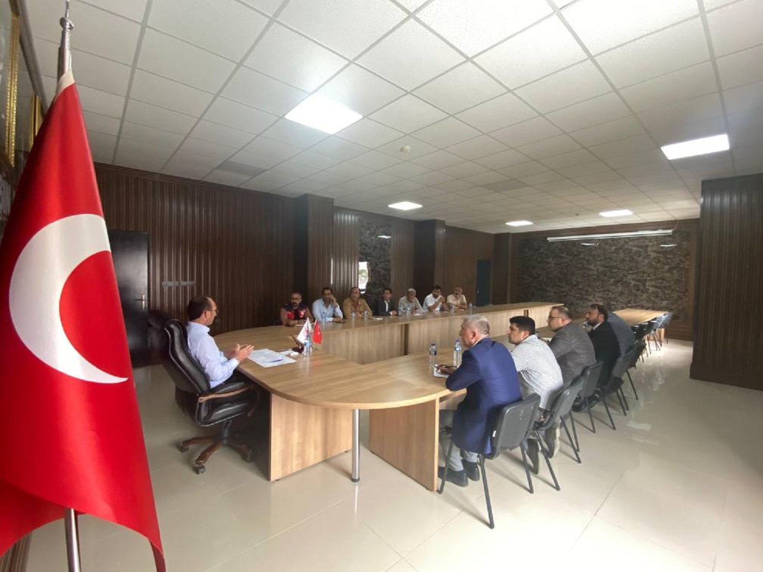 Afşin'de Konteynerlerin Tahliye Planlaması Yapıldı (1)