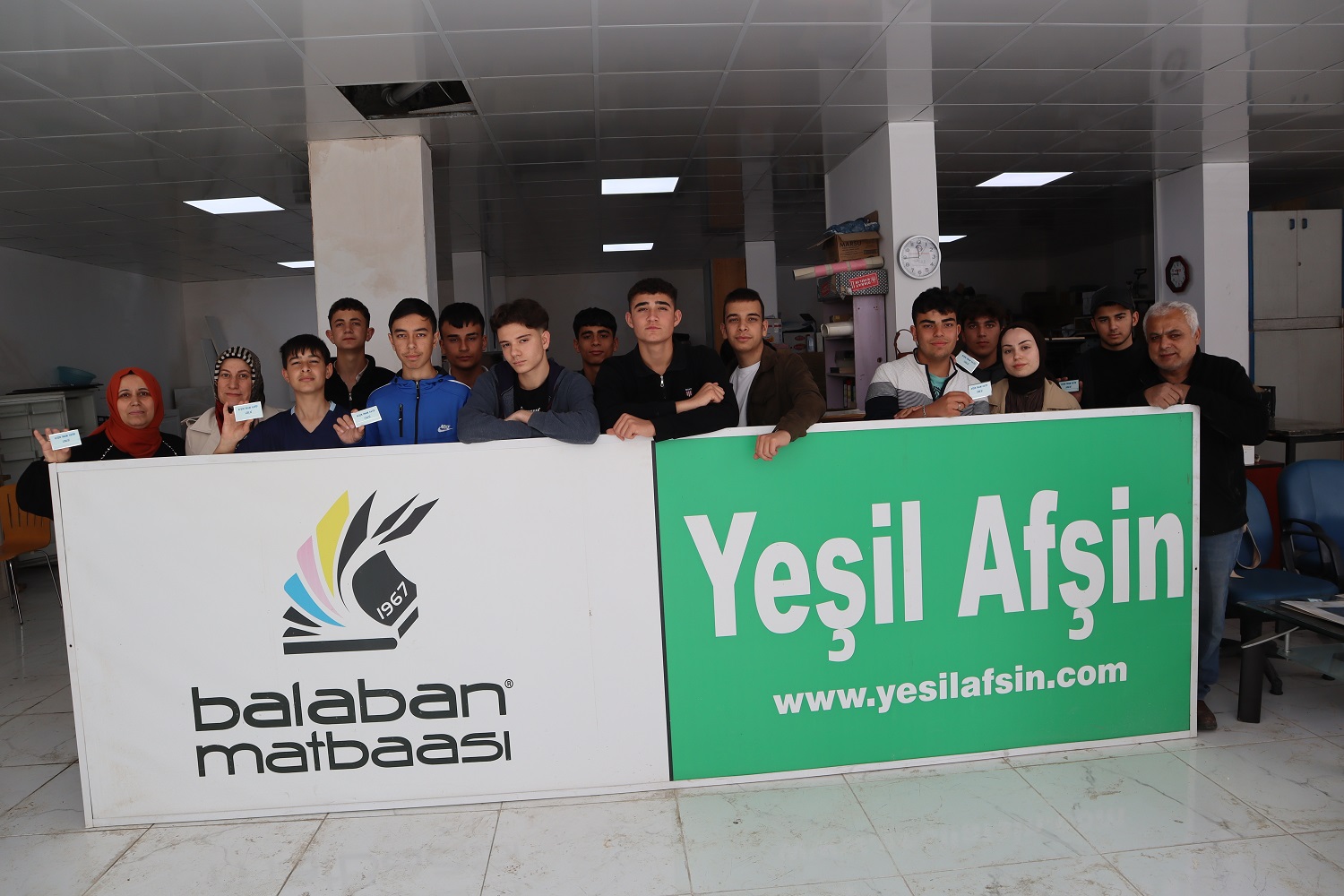 Afşin’de Öğrenciler Gazete Baskı Sürecini Yerinde Gözlemledi (27)