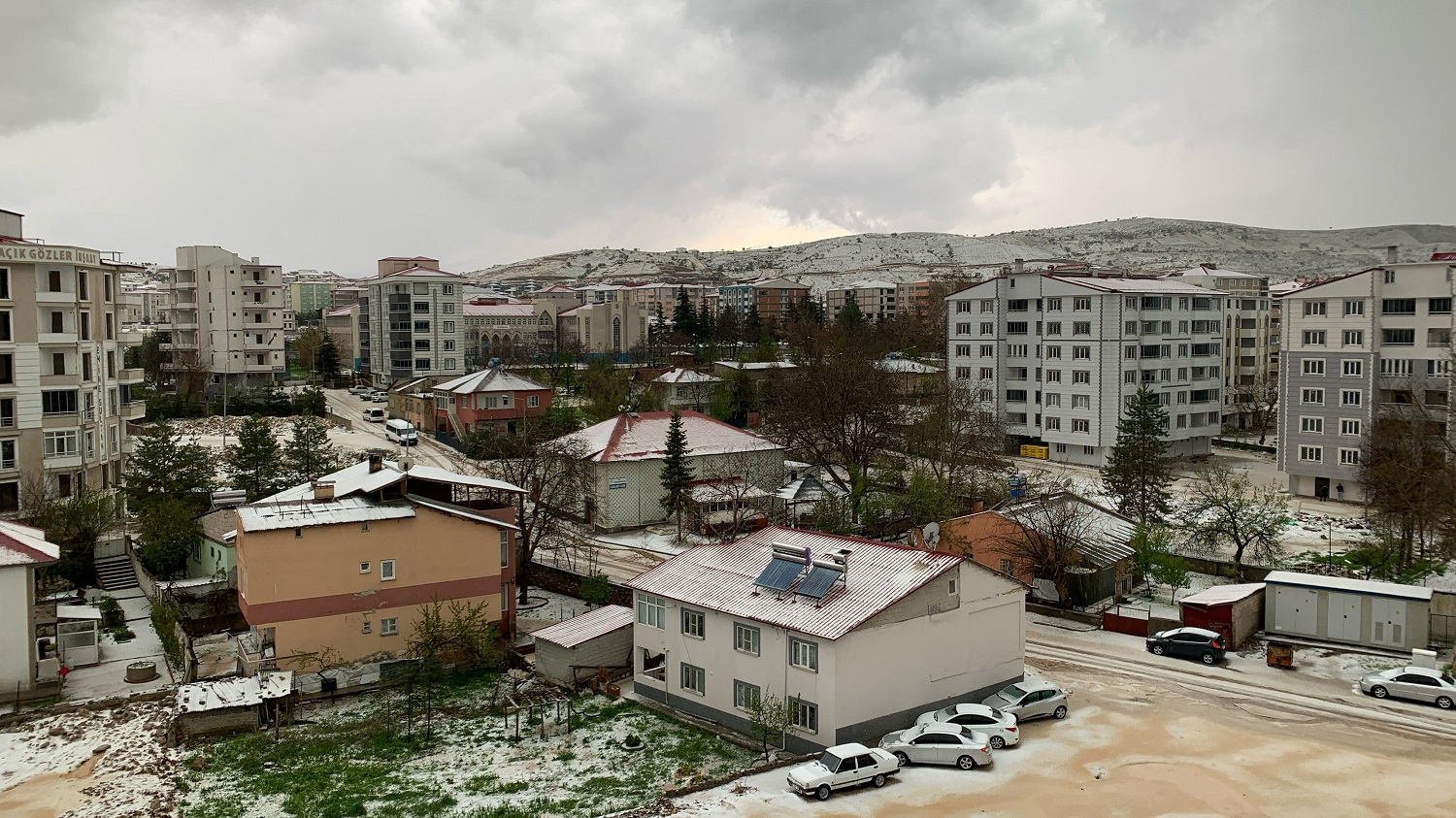 Afşin’de Sağanak Yağış Ve Dolu Etkili Oldu (5)
