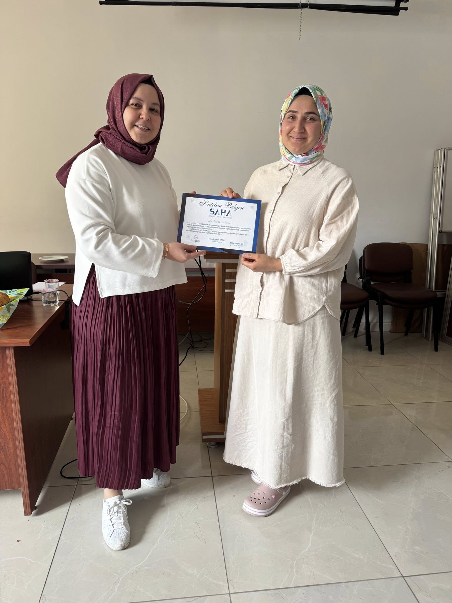 Afşin’de Sağlıklı Hayat Akademisi Mezunlarına Tebrik4