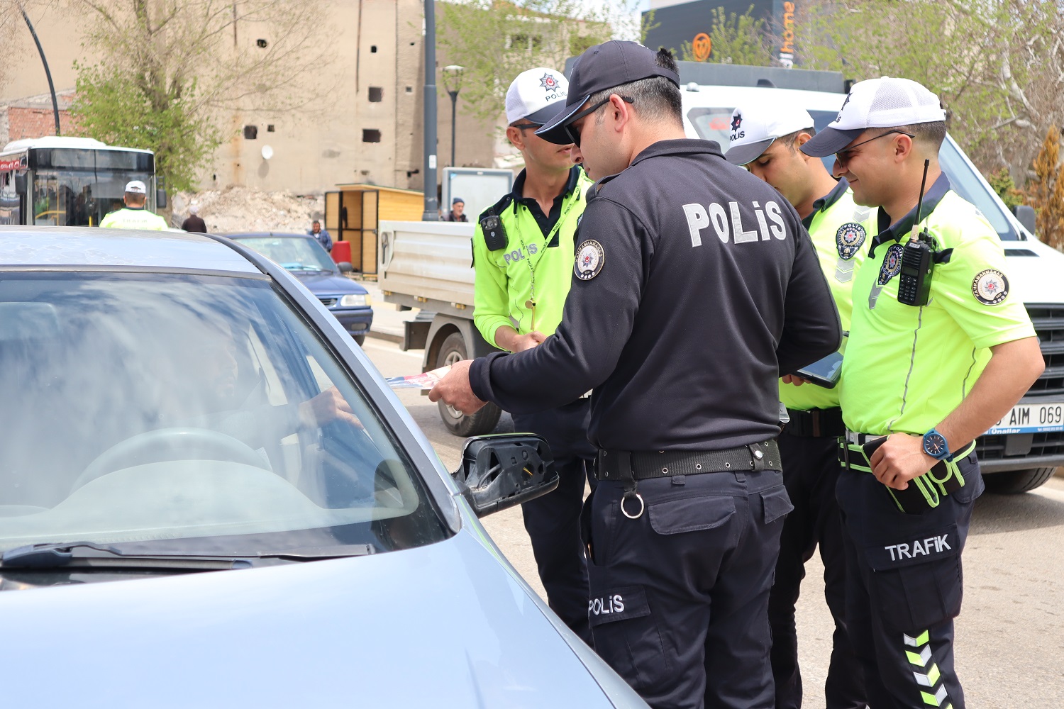 Afşin’de Trafik Denetimleri Sürüyor (1)
