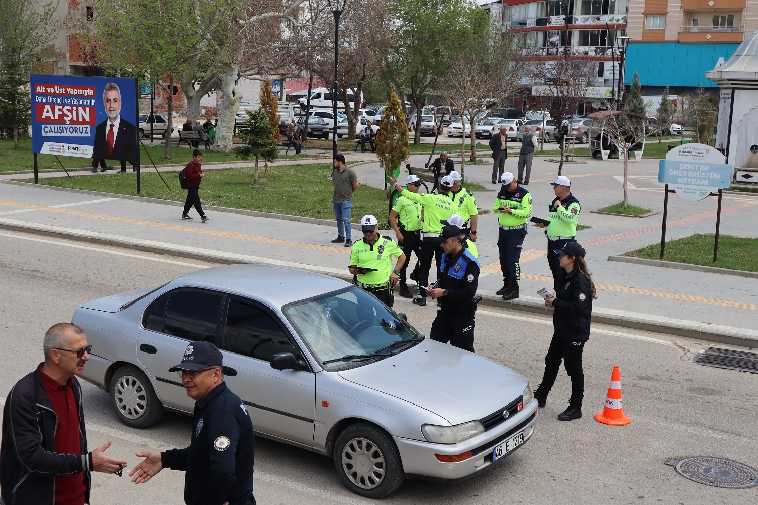 Afşin’de Trafik Denetimleri Sürüyor (3)