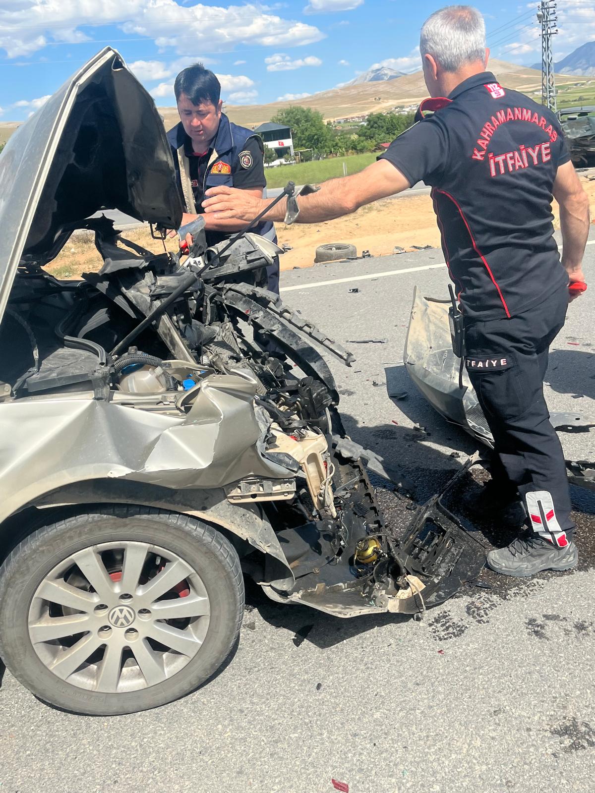 Afşin’de Trafik Kazası 6 Yaralı8