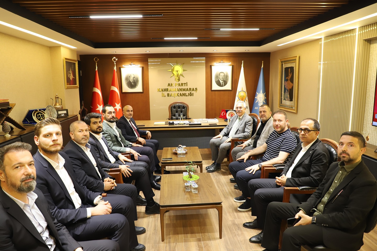 Ak Parti İl Başkanı M.burak Gül’e Ziyaretler Devam Ediyor (2)