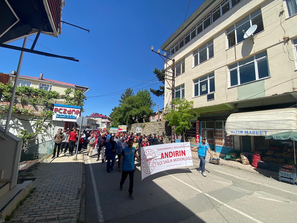 Andırın’da Sağlıklı Yaşam Yürüyüşü Düzenlendi2