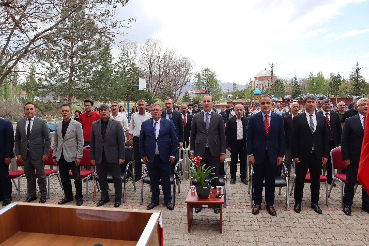 Çobanbeyli Cumhuriyet Ortaokuluna Yaren Çocuk Kütüphanesi Açıldı (17)