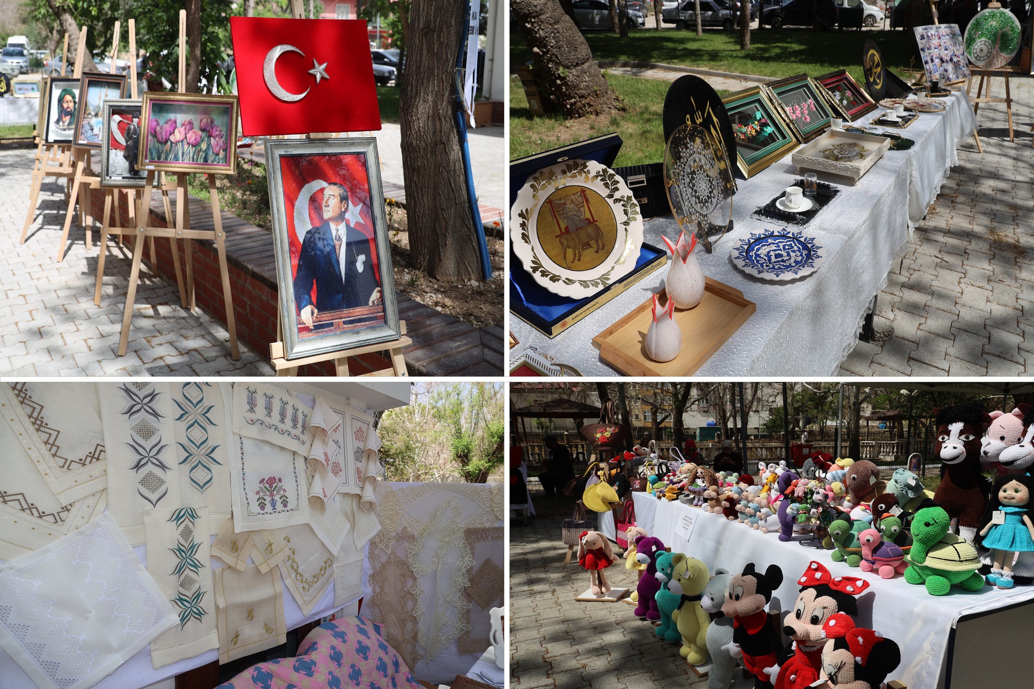 Elbistan Halk Eğitim Merkezi Müdürlüğü Yıl Sonu Sergisi4