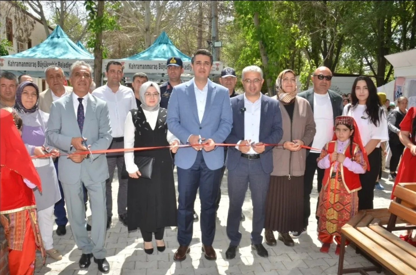 Elbistan’da Kursiyerler El Emeği Eserlerini Sergiledi