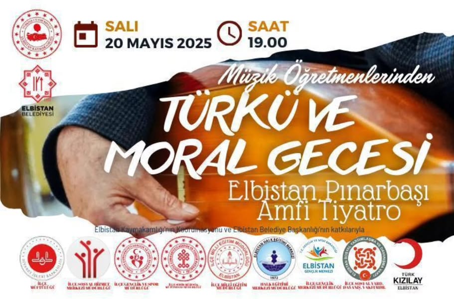 Elbistan’da Türkü Ve Moral Gecesi Düzenlenecek