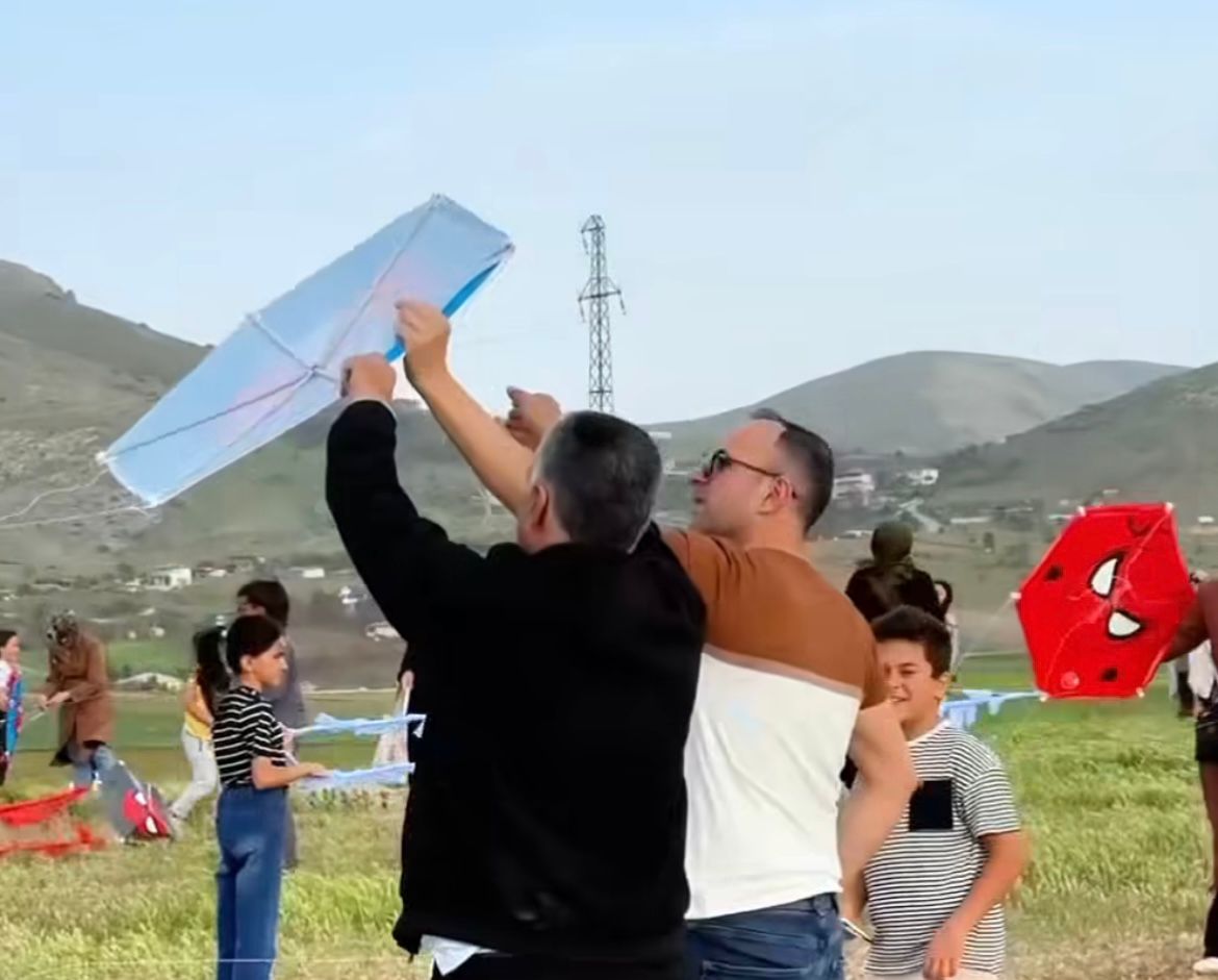 Elbistan’da Uçurtmalar Gökyüzünü Süsledi (1)