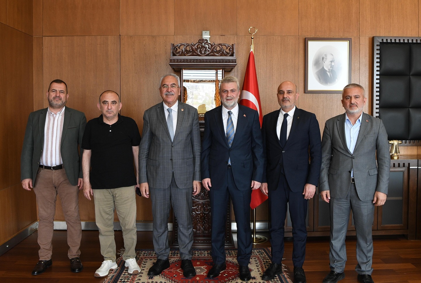 İbrahim Aydın’dan Kahramanmaraş Büyükşehir Belediyesine Ziyaret (1)