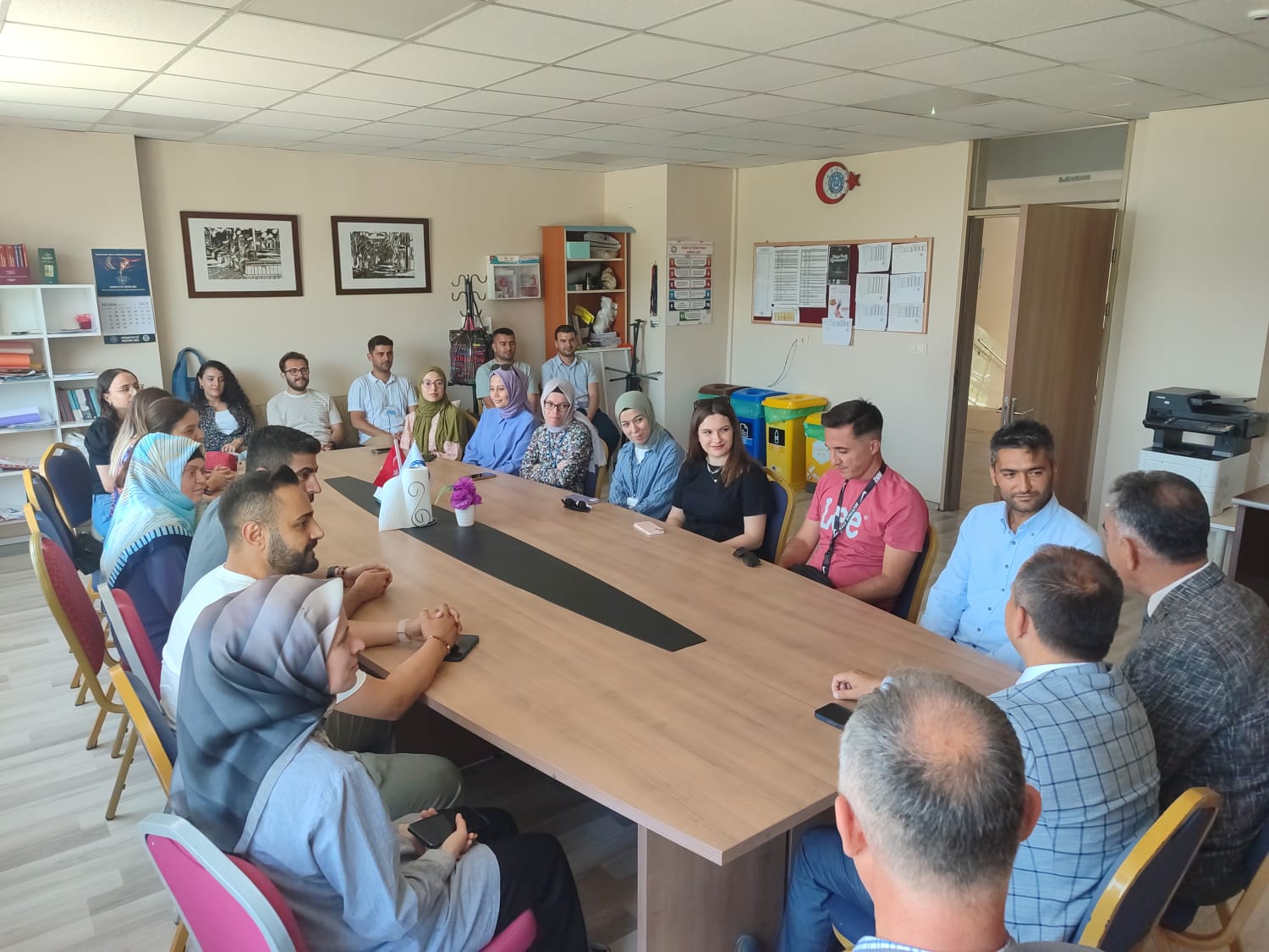 İl Millî Eğitim Müdürü Baydur, Türkoğlu Okullarını Ziyaret Etti1