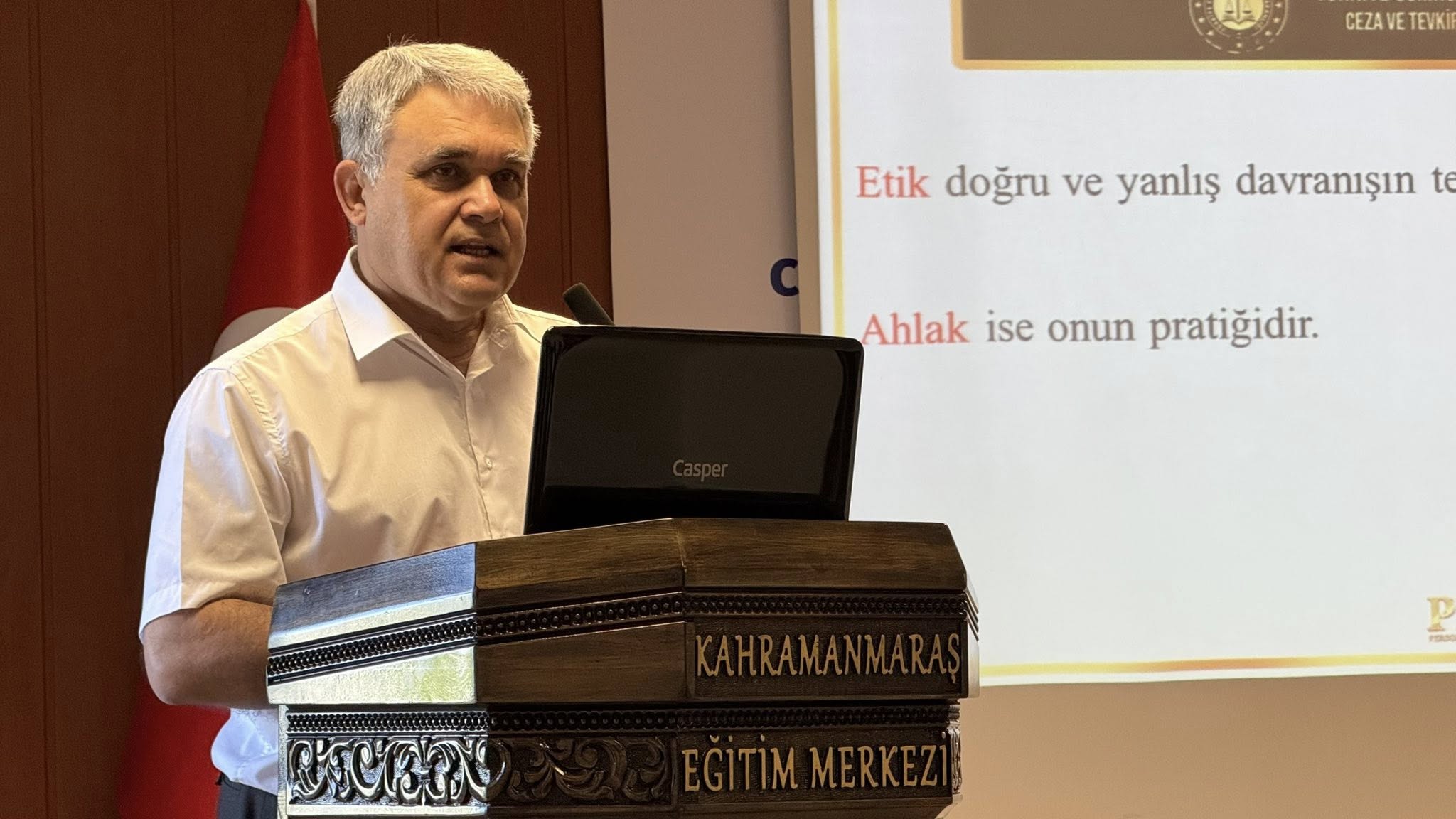 Kahramanmaraş Personel Eğitim Merkezi'nde Etik Haftası Konferansı Düzenlendi2