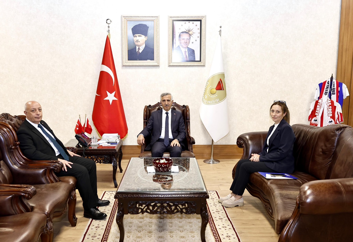 Kahramanmaraş Valisi Mükerrem Ünlüer’e Makam Ziyaretleri Devam Ediyor (2)