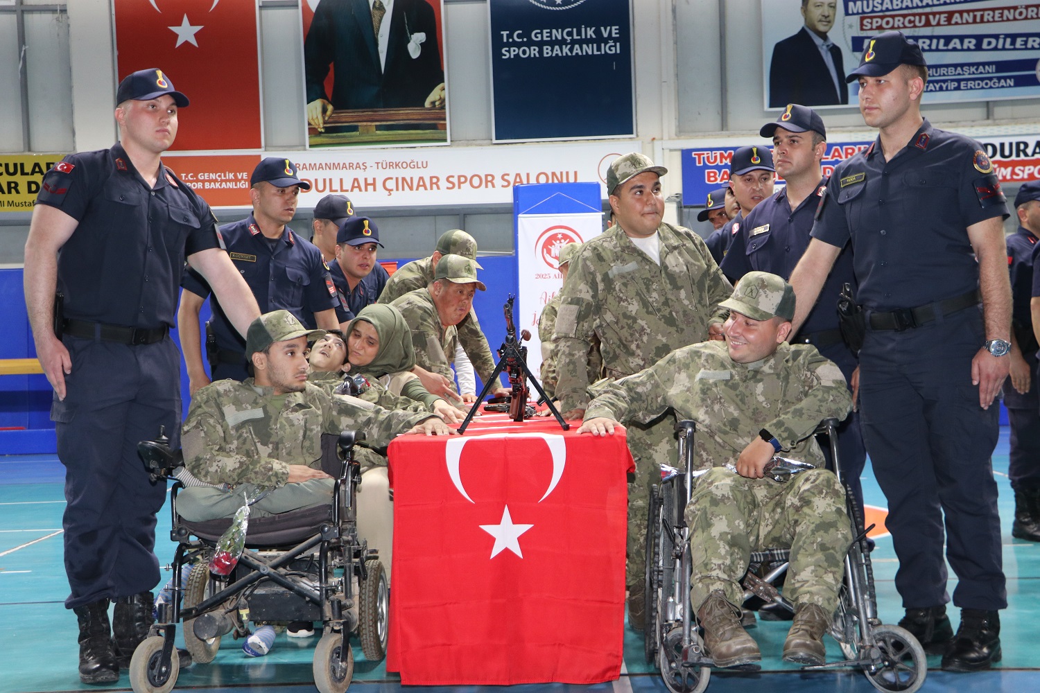 Kahramanmaraş'ta 20 Engelli Temsili Askerlik Yaptı (3)