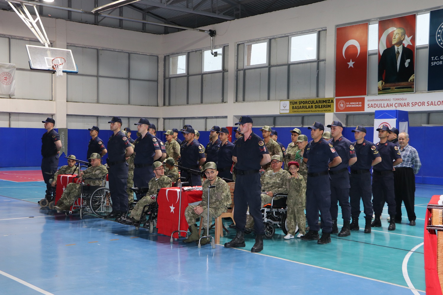 Kahramanmaraş'ta 20 Engelli Temsili Askerlik Yaptı (6)