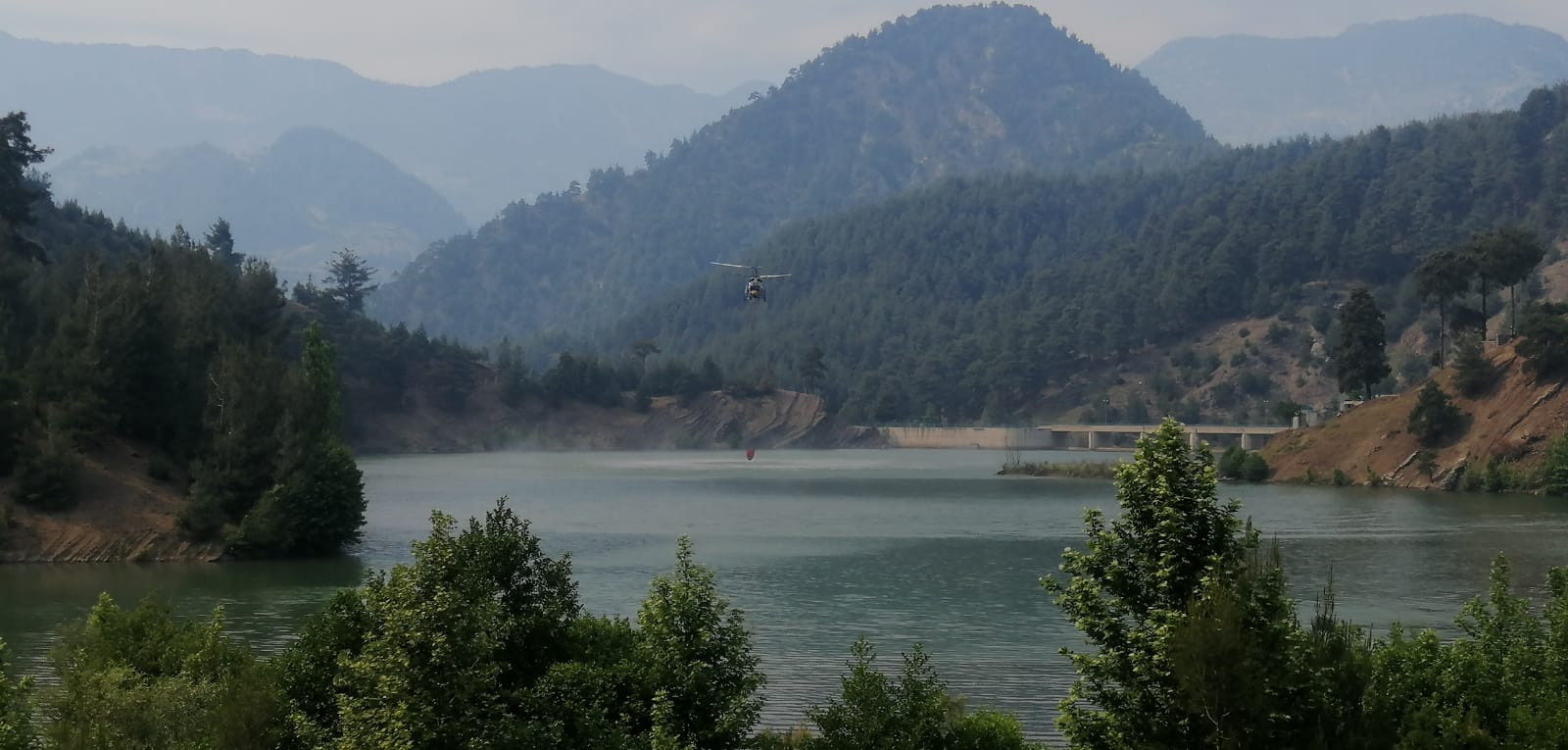 Kahramanmaraş'ta Çıkan Orman Yangınına Müdahale Ediliyor (1)
