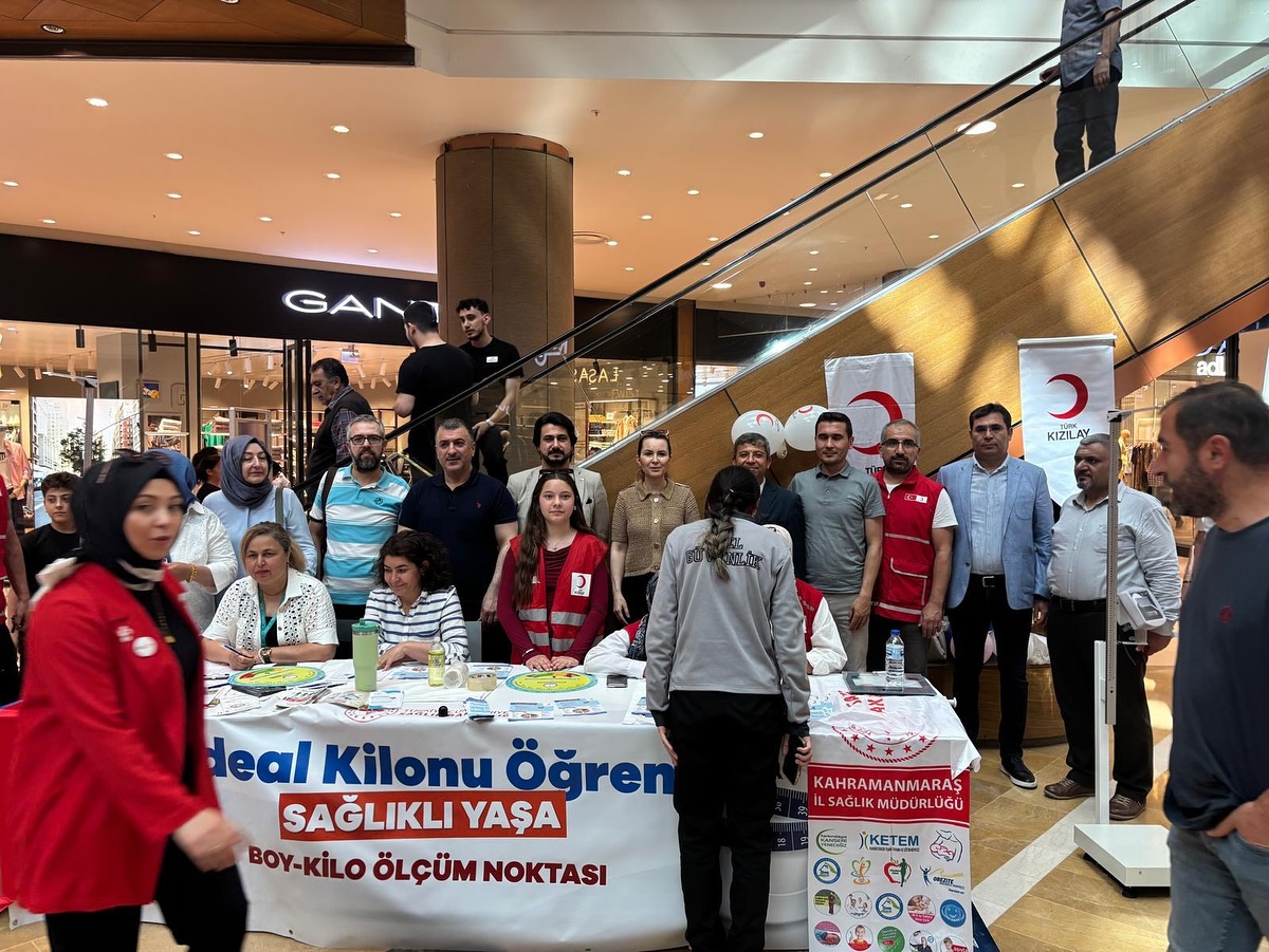 Kahramanmaraş'ta İdeal Kilonu Öğren Sağlıklı Yaşa Standı Kuruldu3
