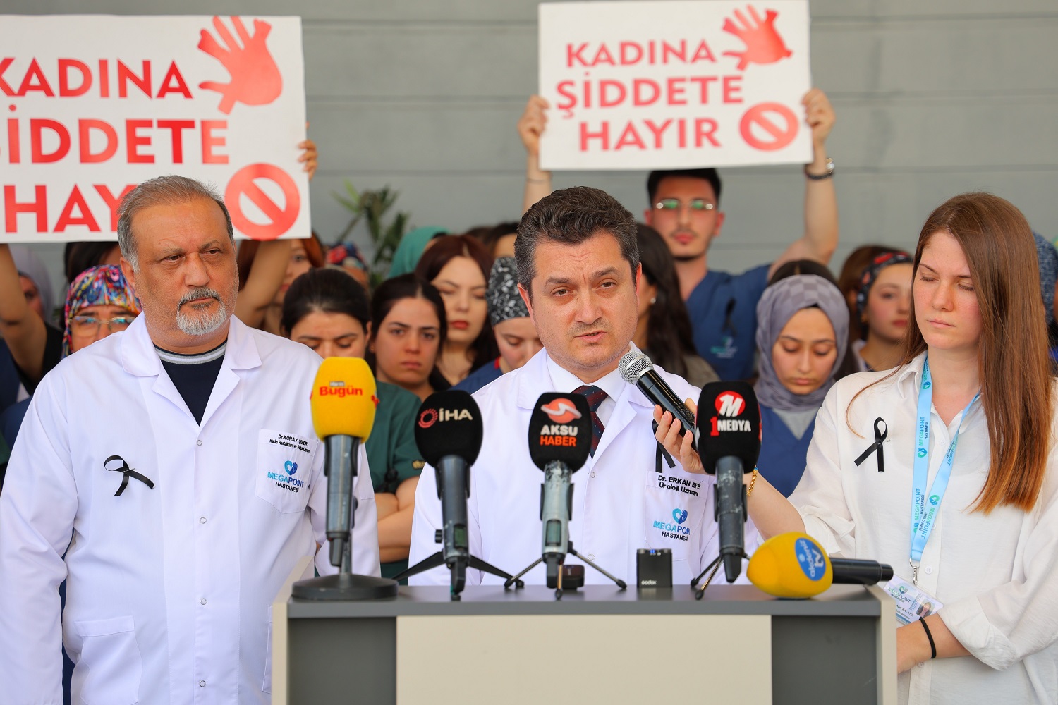 Kahramanmaraş'ta Kadına Ve Sağlıkta Şiddete Tepki (3)