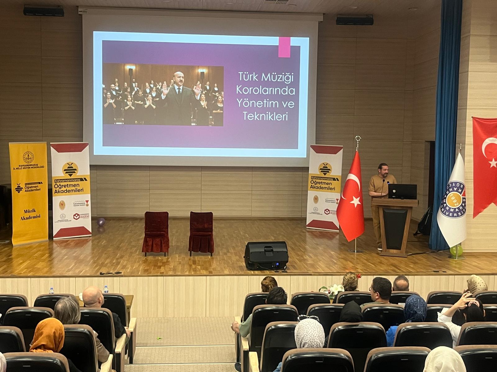 Kahramanmaraş'ta Müzik Akademisi Söyleşisi Düzenlendi1