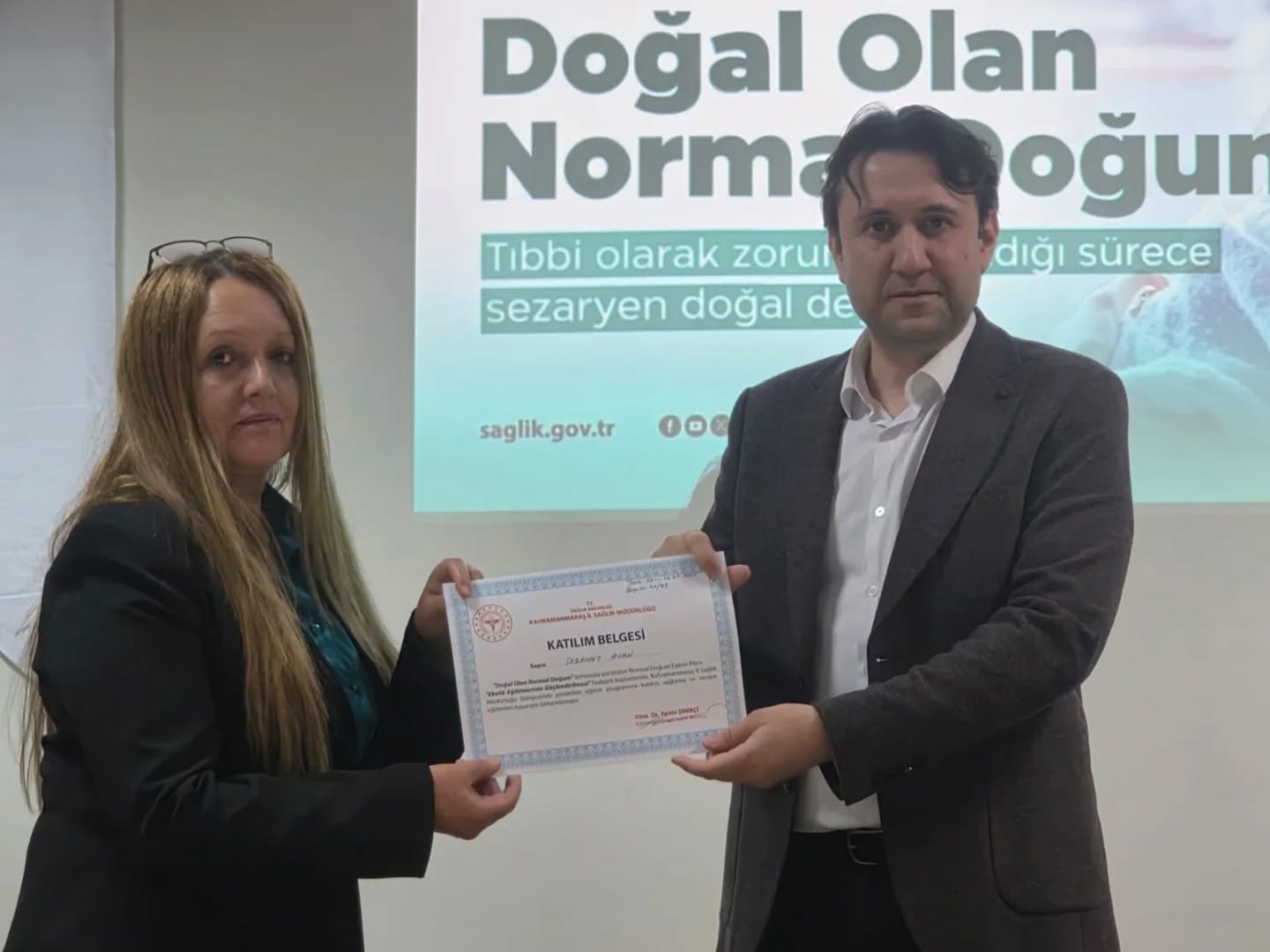 Kahramanmaraş'ta Normal Doğum Eylem Planı Eğitimlerinin Dördüncü Grubu Tamamlandı1