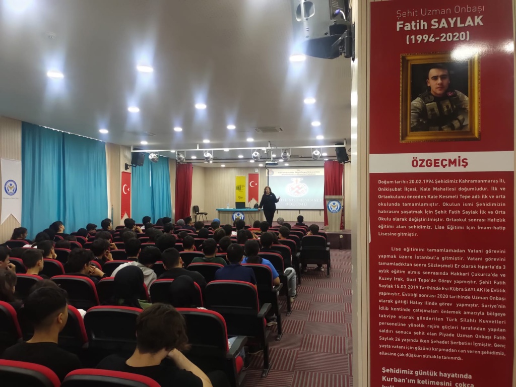 Kahramanmaraş’ta Prof. Dr. Yasemin Korkmaz Öğrencilerle Buluştu2