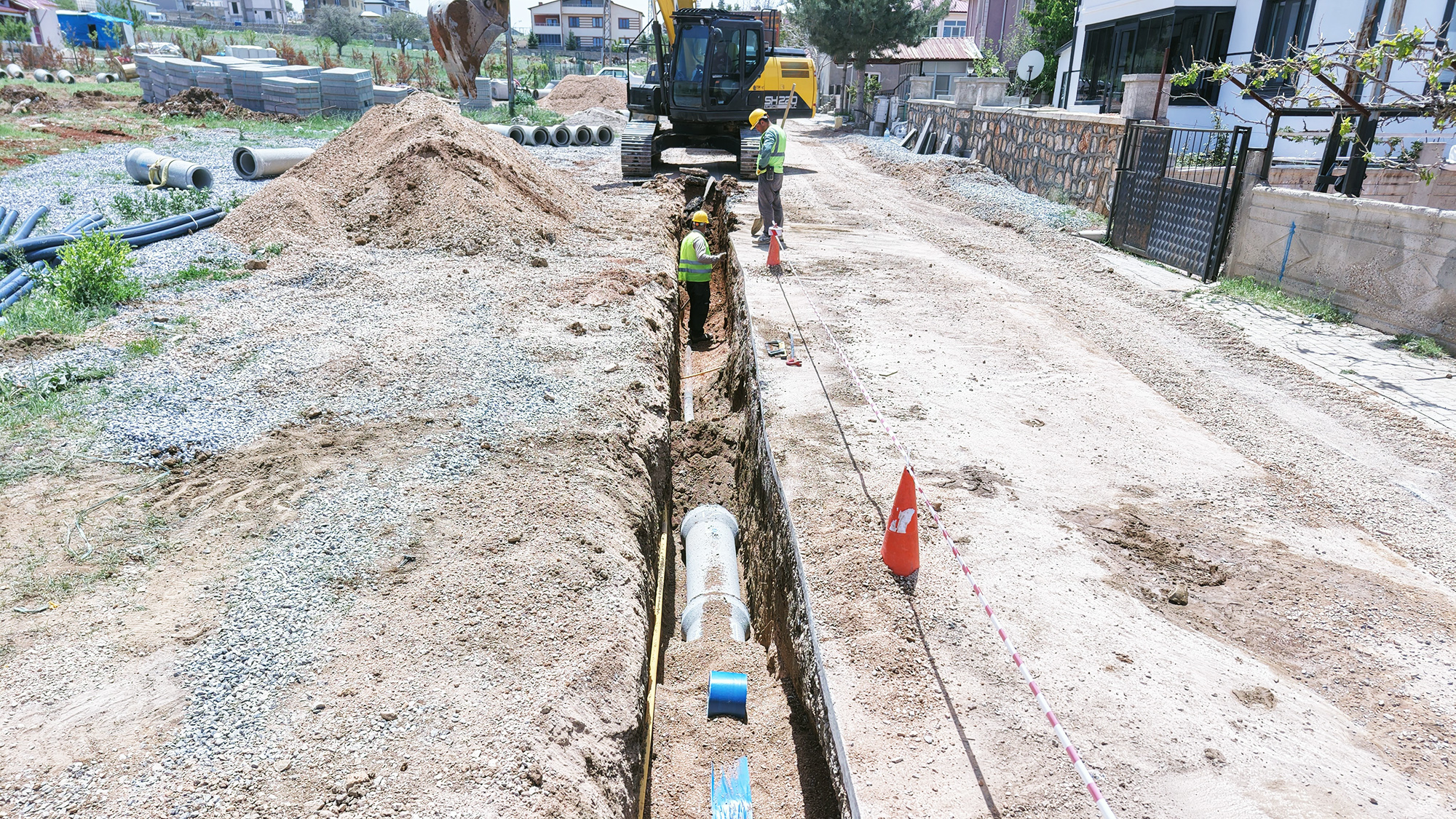 Kaski̇, Afşin’de Yeni Altyapı İmalatını Sürdürüyor (5)