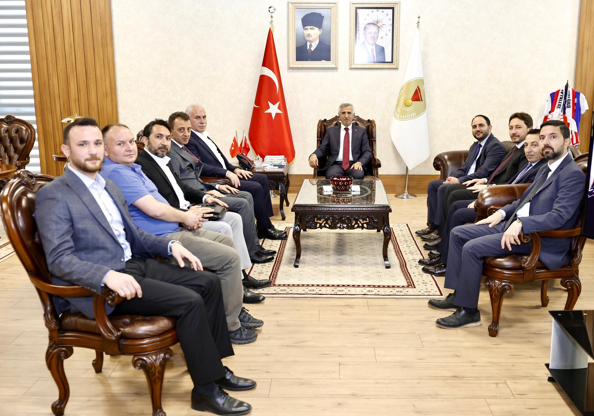 Kaymakam Sardoğan’dan Vali Ünlüer’e Ziyaret