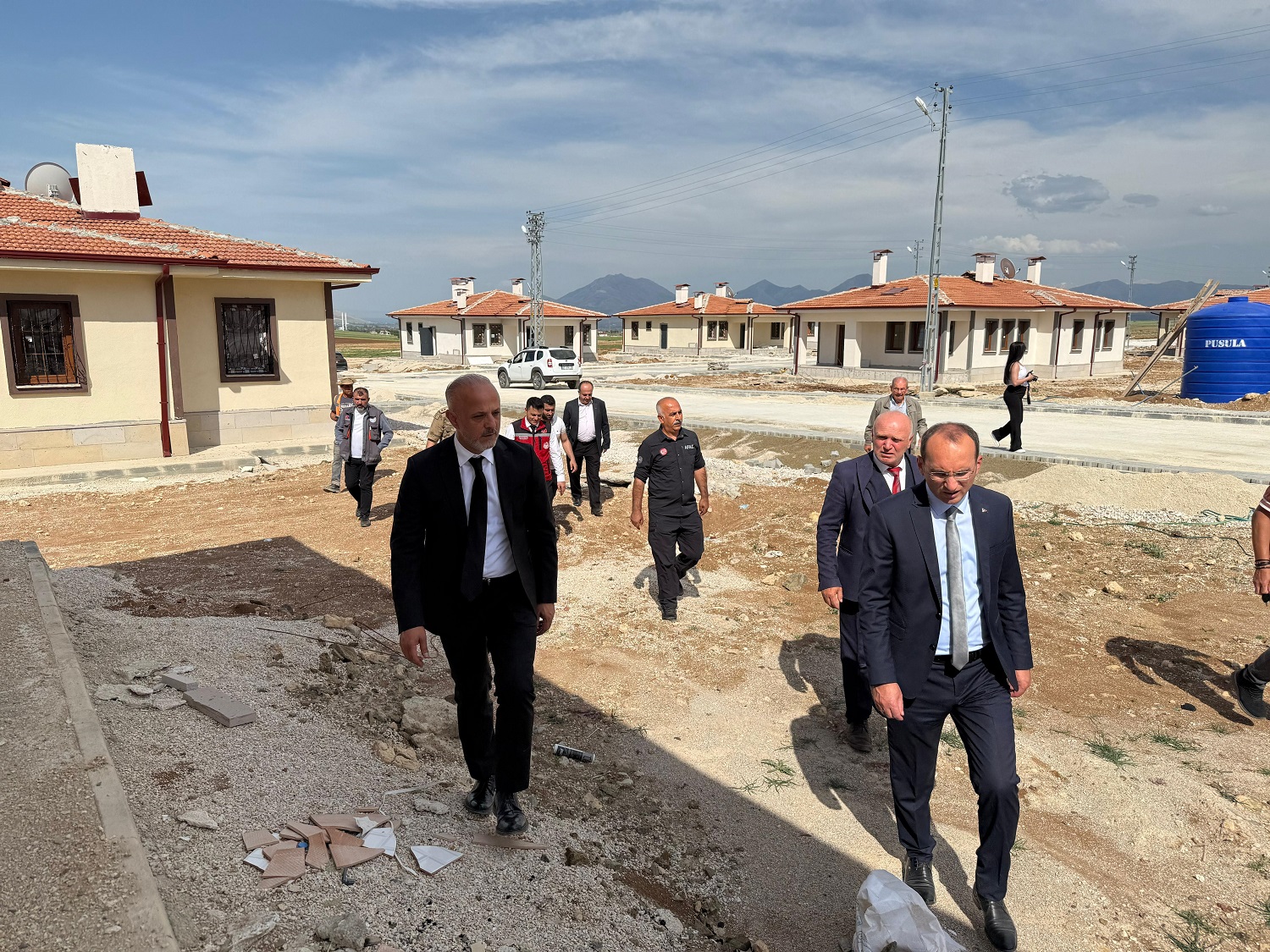 Kaymakam Sarıdoğan Ve Başkan Kıraç’tan Köy Konutlarına Ziyaret (4)