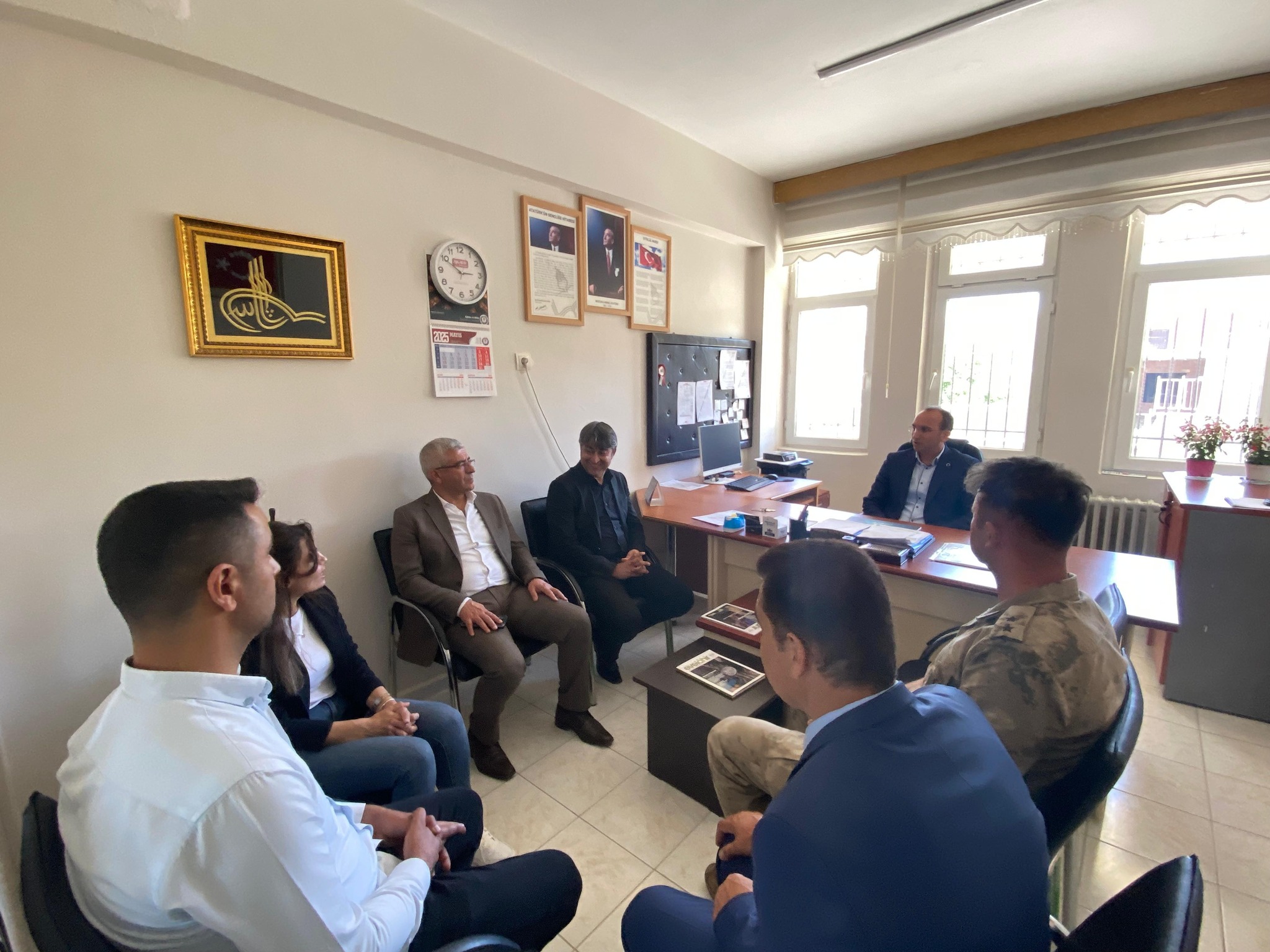 Kaymakam Sarıdoğan’dan Halk Eğitim Merkezine Ziyaret6
