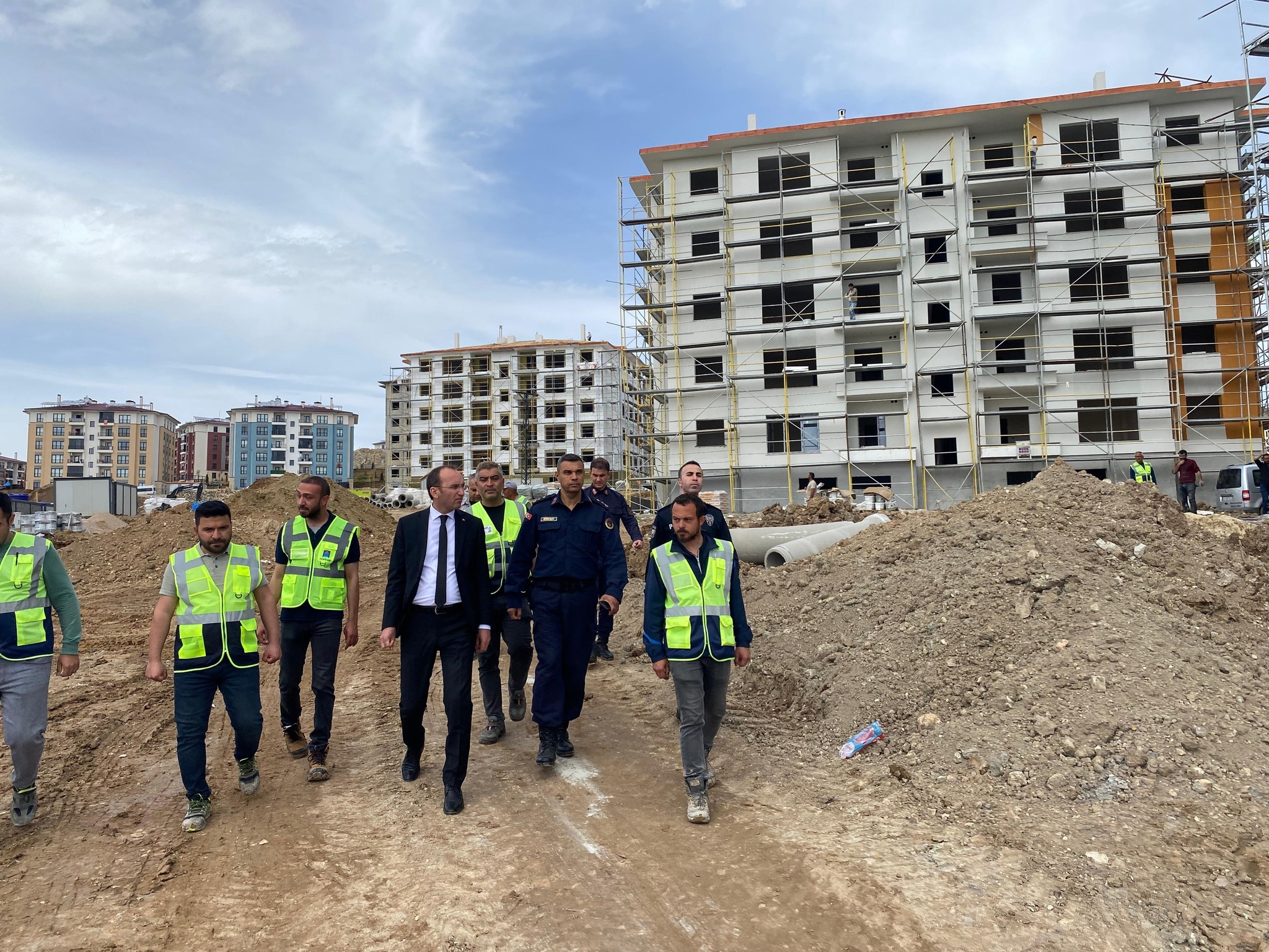 Kaymakam Sarıdoğan,Toki̇ Konutlarını Ziyaret Etti4