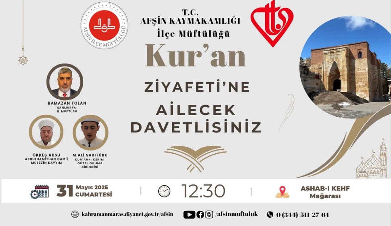 Kur’an I Kerim’in Güzel Sesleri Afşin’de Buluşuyor