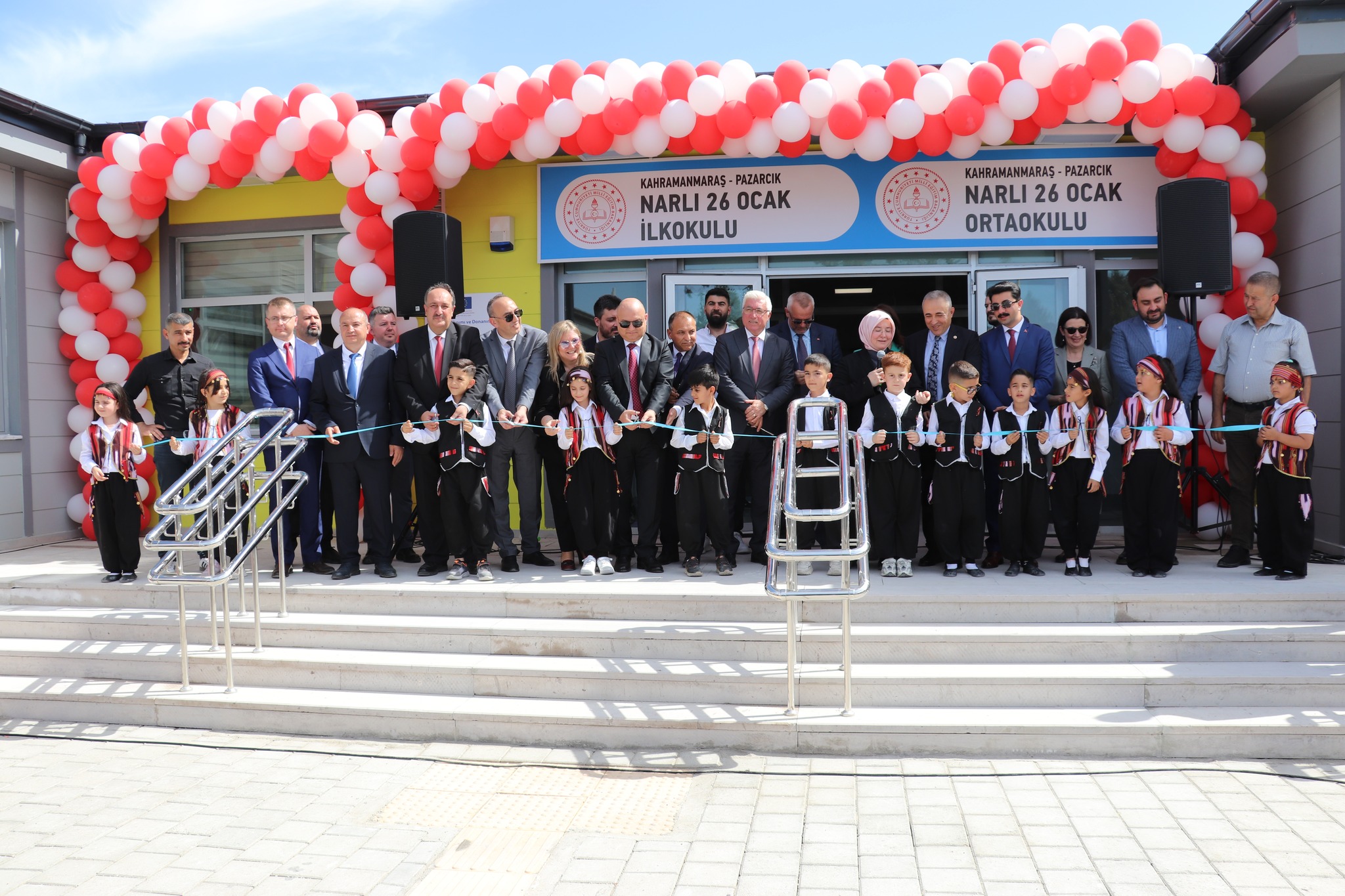 Narlı 26 Ocak İlkokulu Ve Ortaokulu Törenle Açıldı7