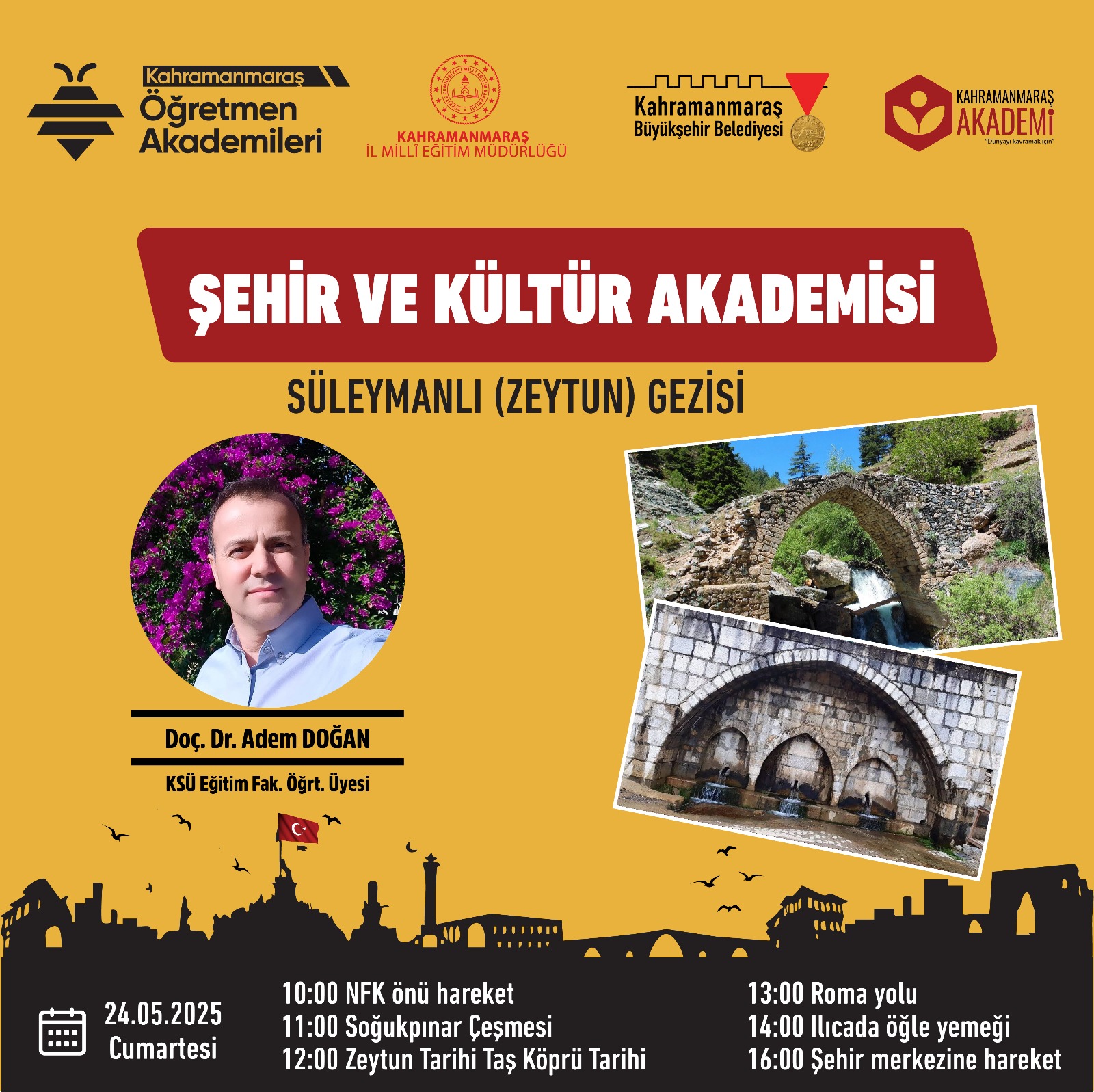Şehir Ve Kültür Akademisi’nde Bu Hafta Doç. Dr. Adem Doğan