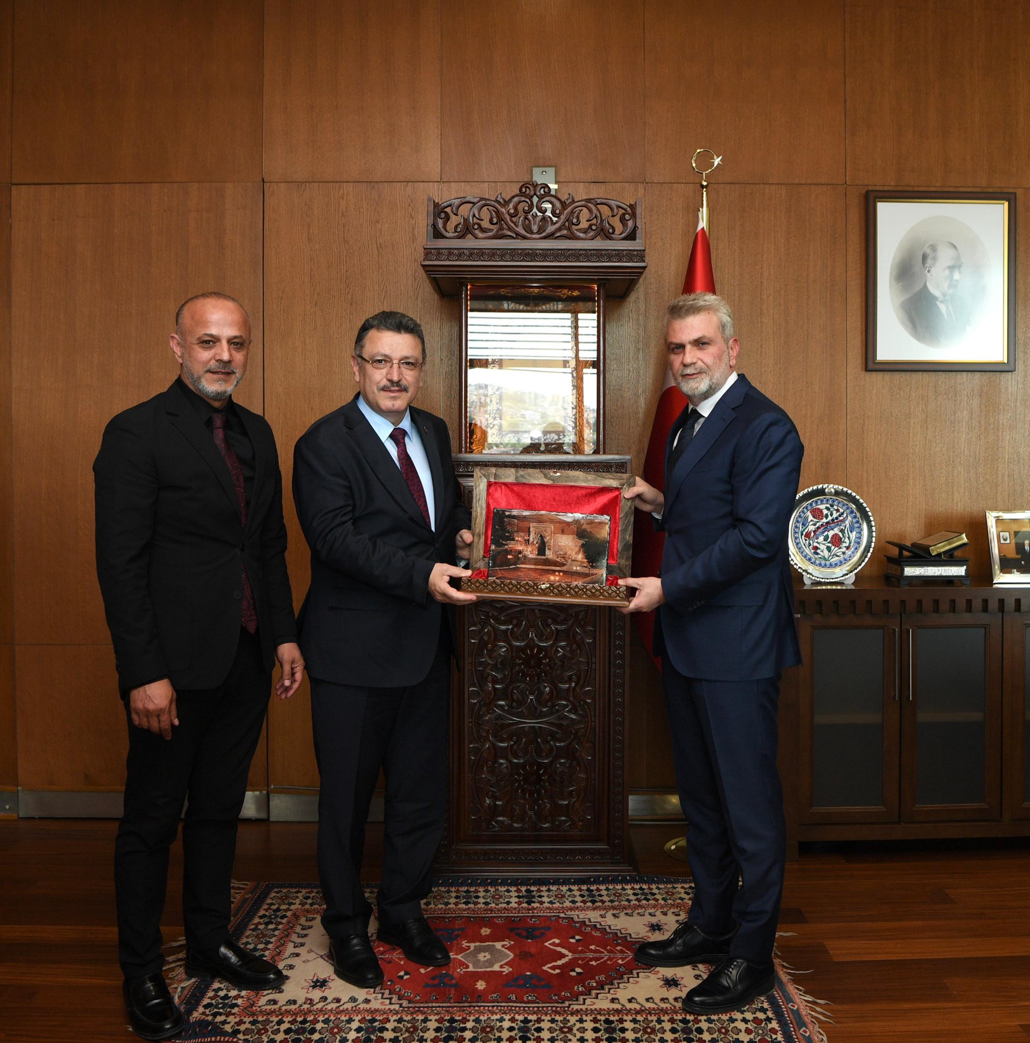 Trabzon Büyükşehir Belediye Başkanı Genç'ten Kahramanmaraş'a Ziyaret