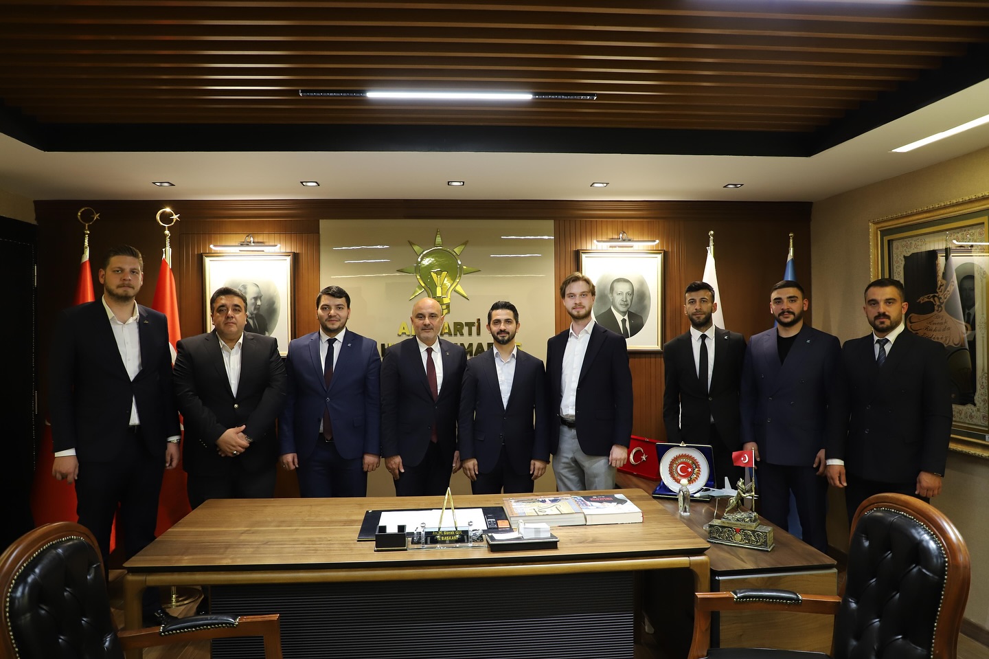 Tügva’dan Ak Parti İl Başkanı M.burak Gül’e Ziyaret (1)