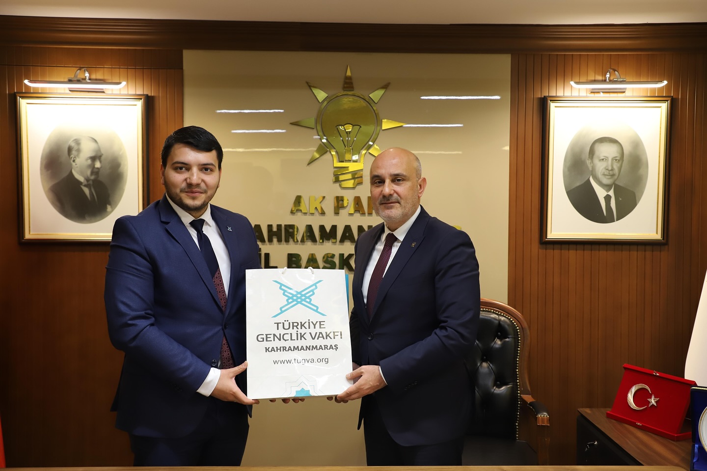 Tügva’dan Ak Parti İl Başkanı M.burak Gül’e Ziyaret (2)