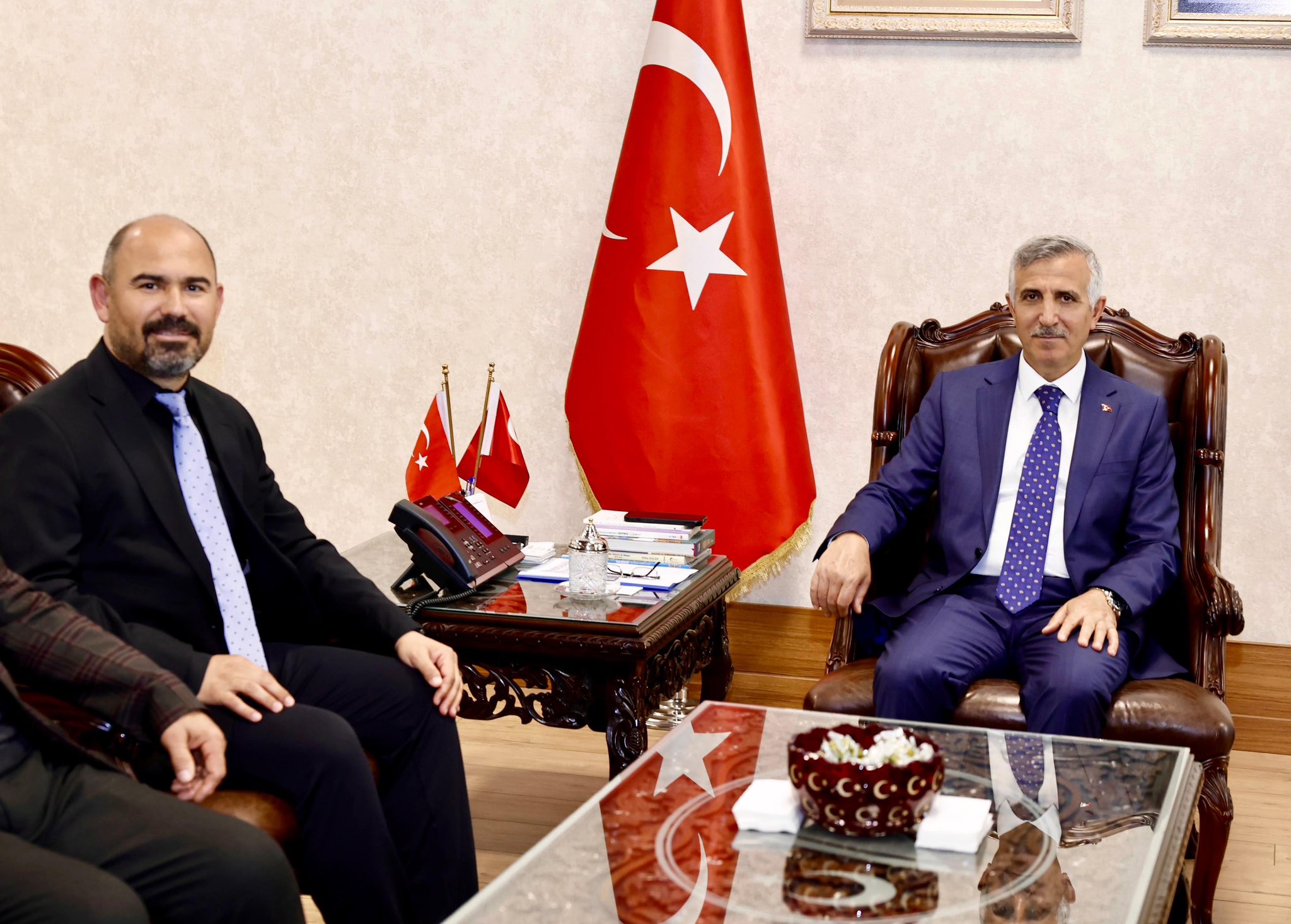 Tusaş İç Denetim Başkanı Dağlı, Vali Ünlüer’i Ziyaret Etti1