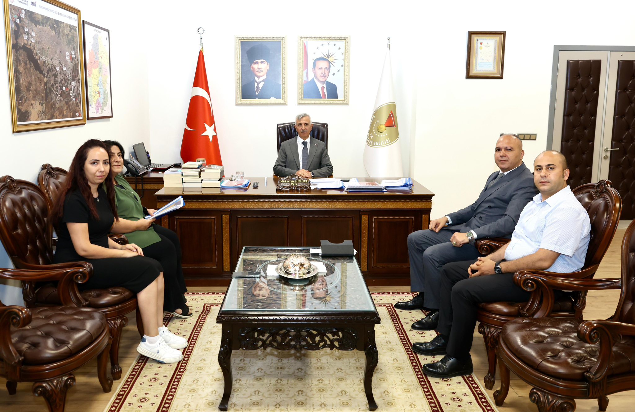 Ünlüer’ E Ziyaretler Gerçekleştirildi  1