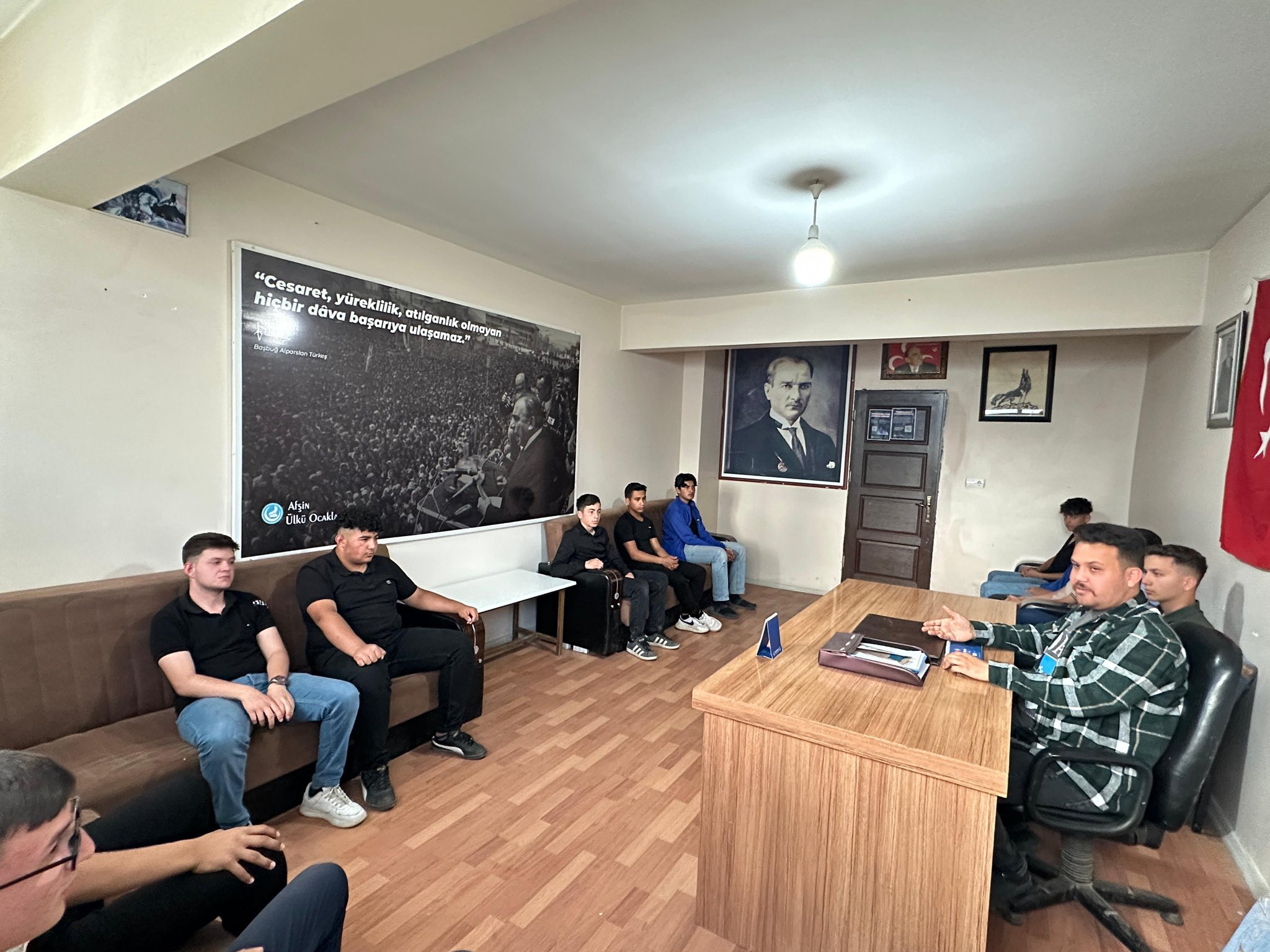 Afşin Ülkü Ocakları Türk İslam Ülküsü Konulu Seminer Düzenledi1